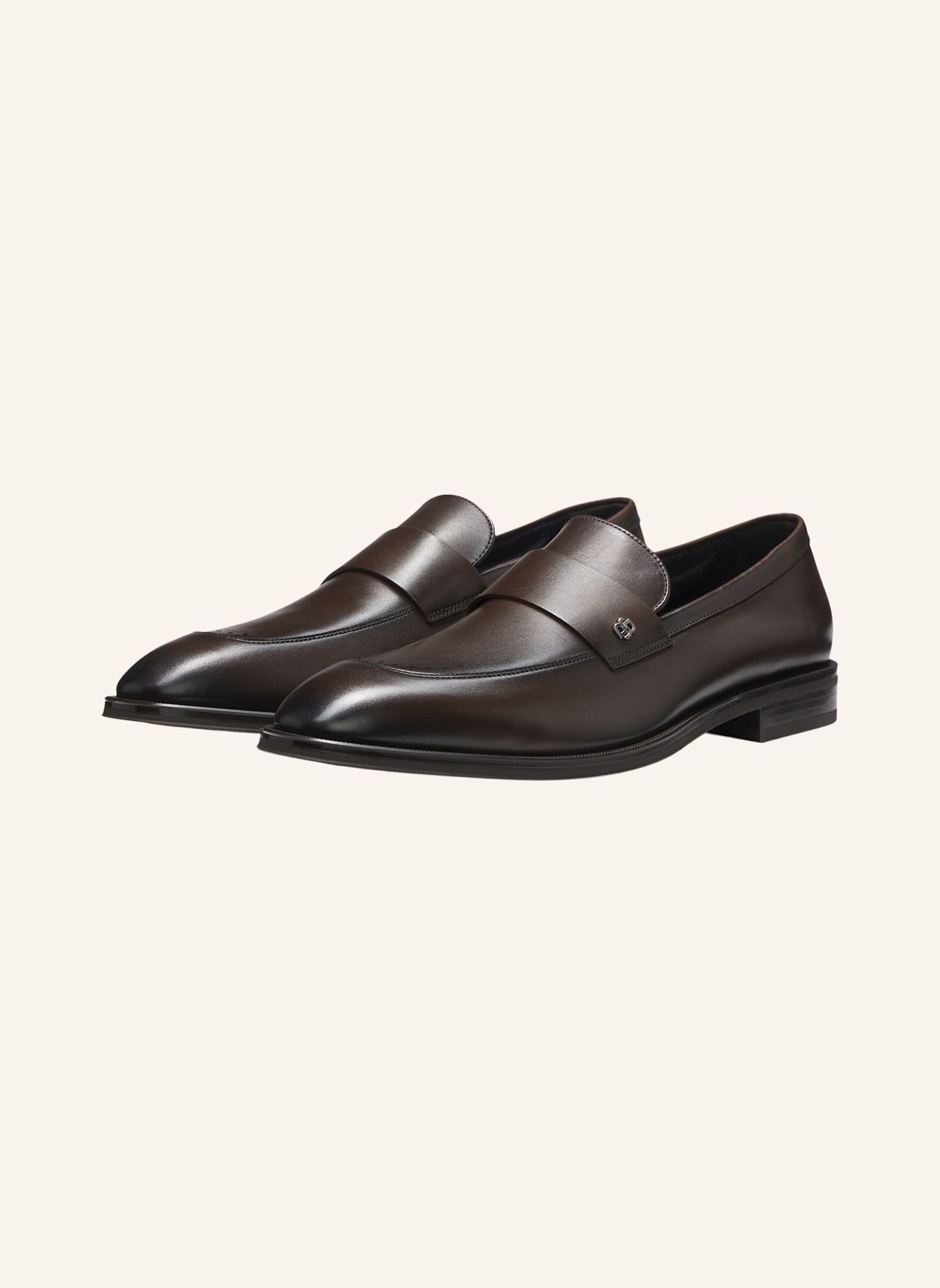 BOSS Casual Slipper DERREK_LOAF_BUVPPF: DUNKELBRAUN