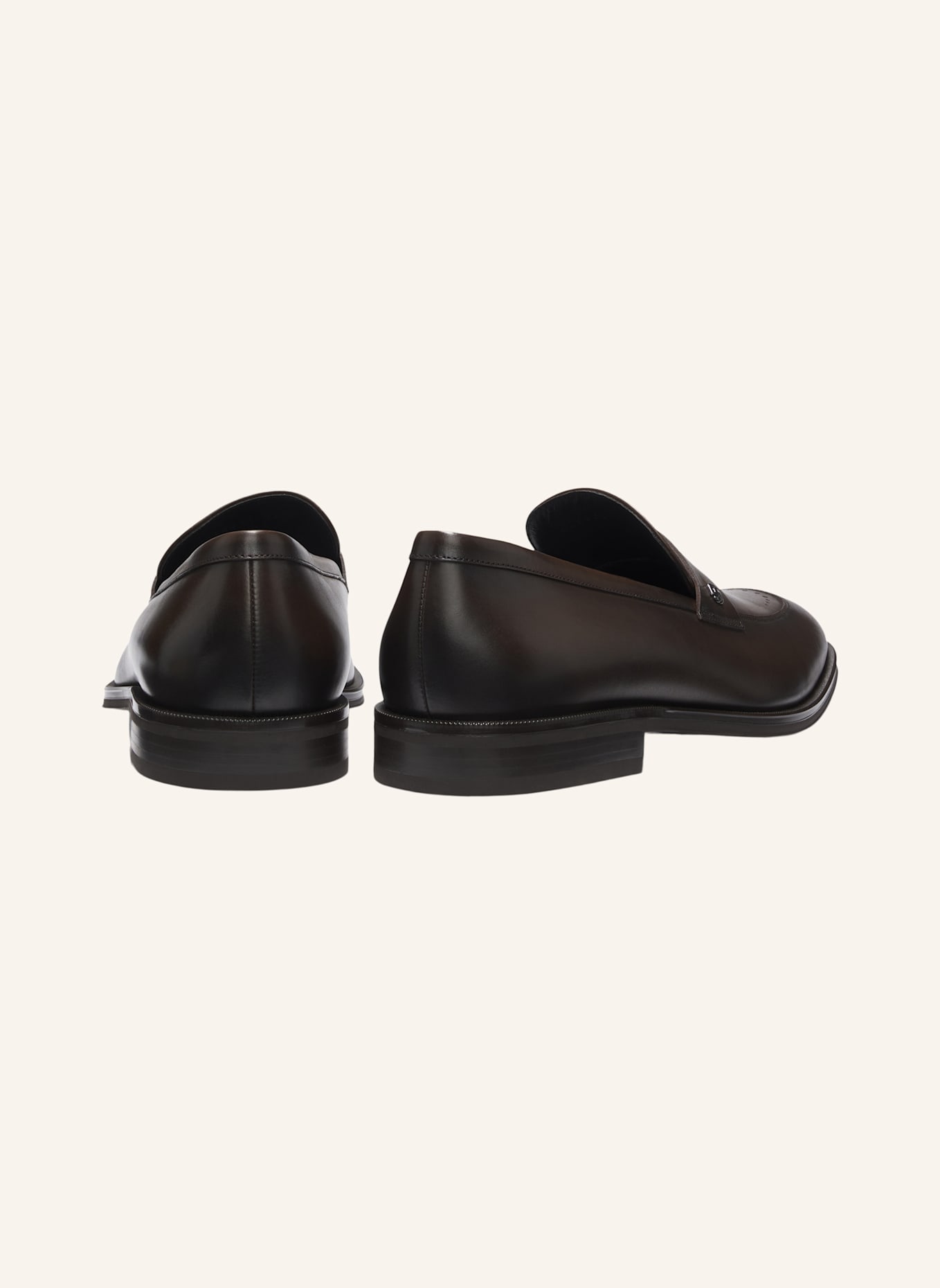 BOSS Casual Slipper DERREK_LOAF_BUVPPF: DUNKELBRAUN