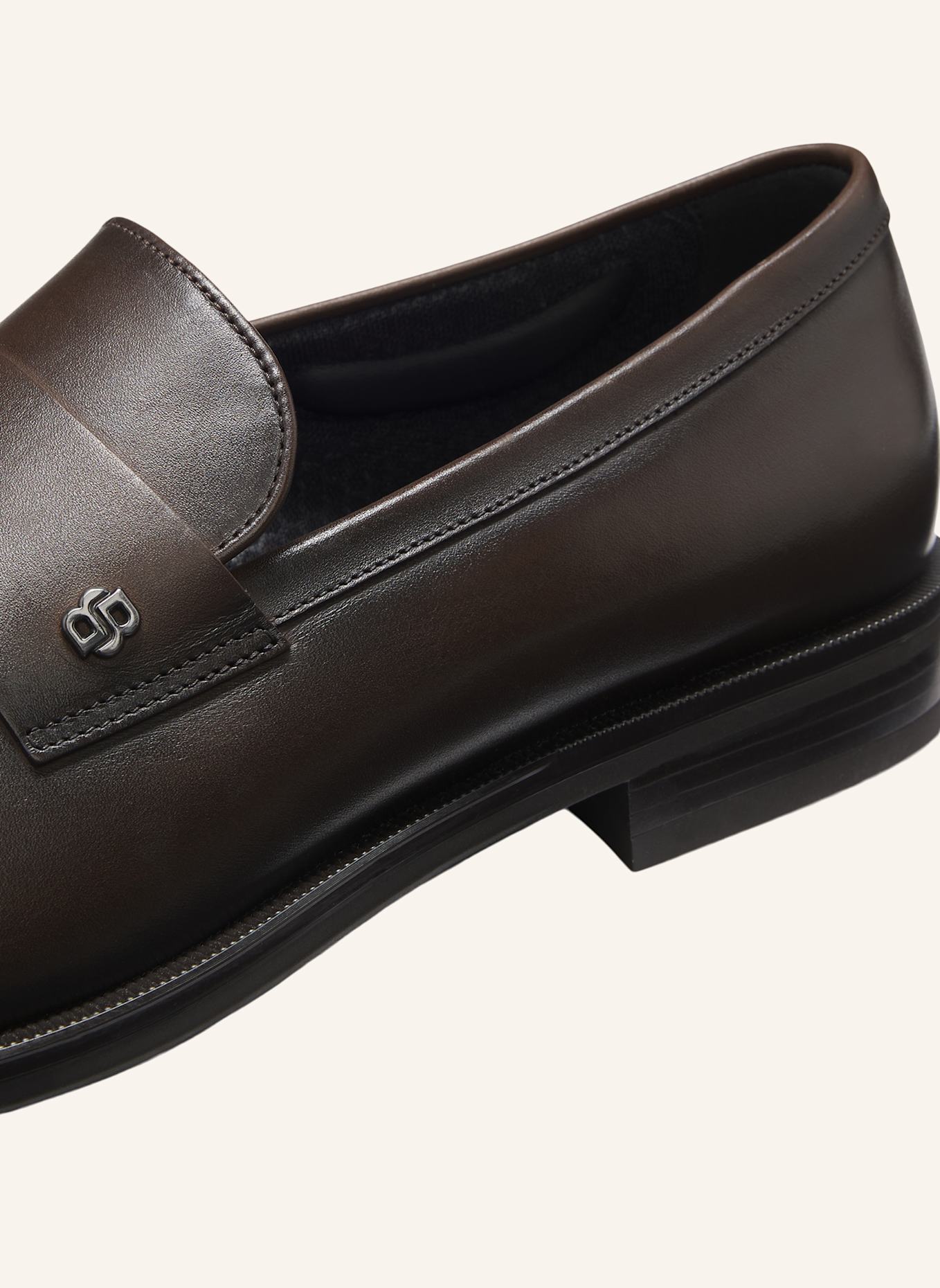 BOSS Casual Slipper DERREK_LOAF_BUVPPF: DUNKELBRAUN