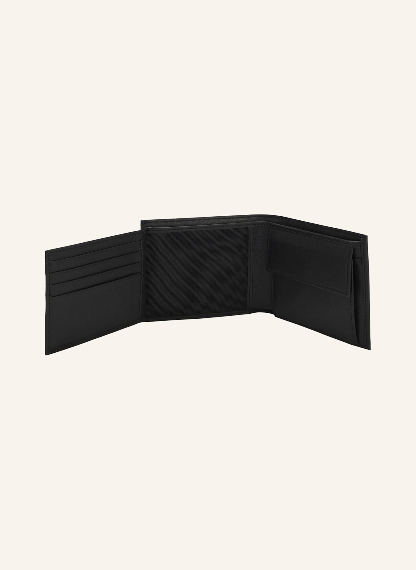 BOSS Brieftasche NORTHON_TRIFOLD: SCHWARZ