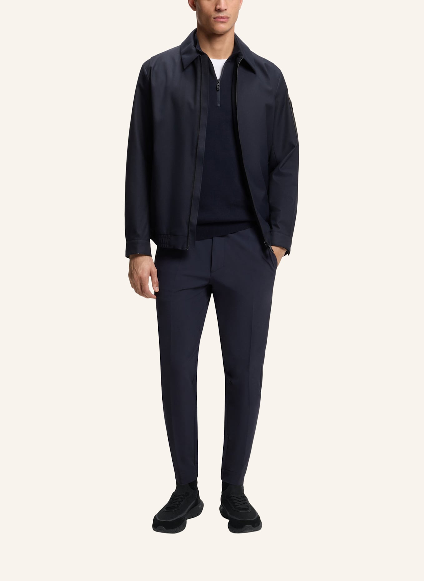 BOSS Sneaker BOSS-MOTION_SLON_BKN: SCHWARZ