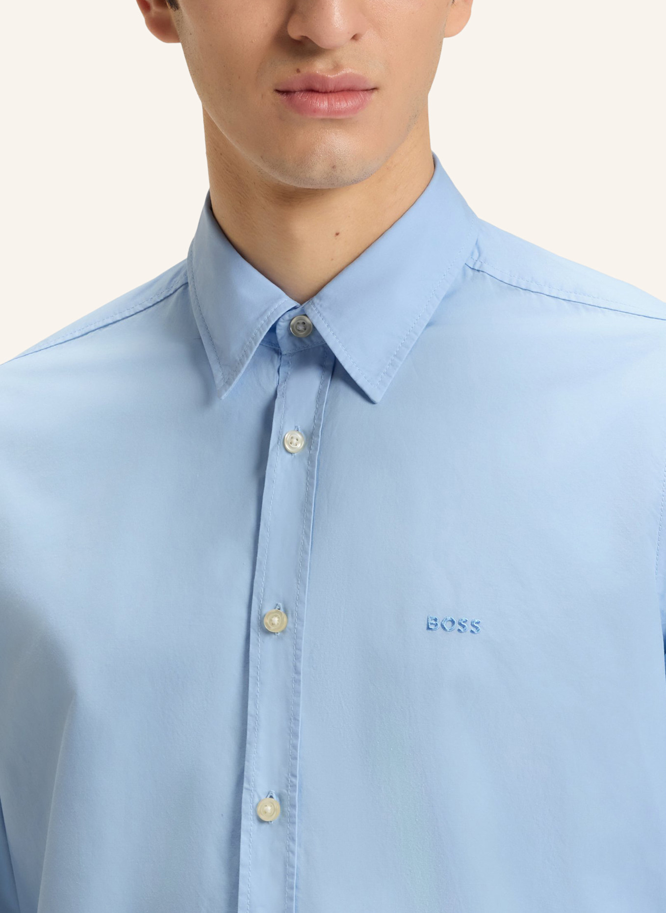 BOSS Hemd RELEGANT Regular Fit: BLAU