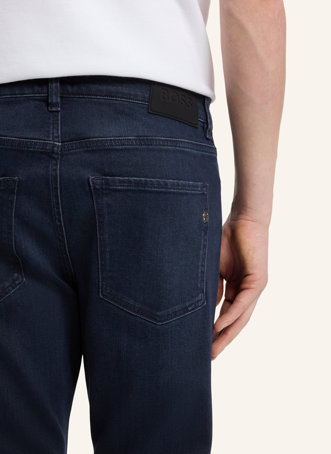 BOSS Jeans P-DELAWARE Slim Fit: DUNKELBLAU
