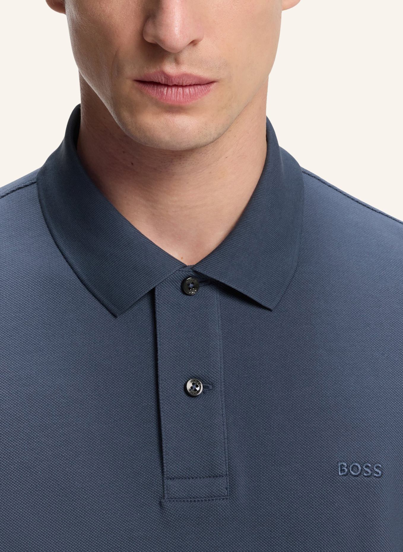 BOSS Poloshirt PALLAS Regular Fit: BLAU
