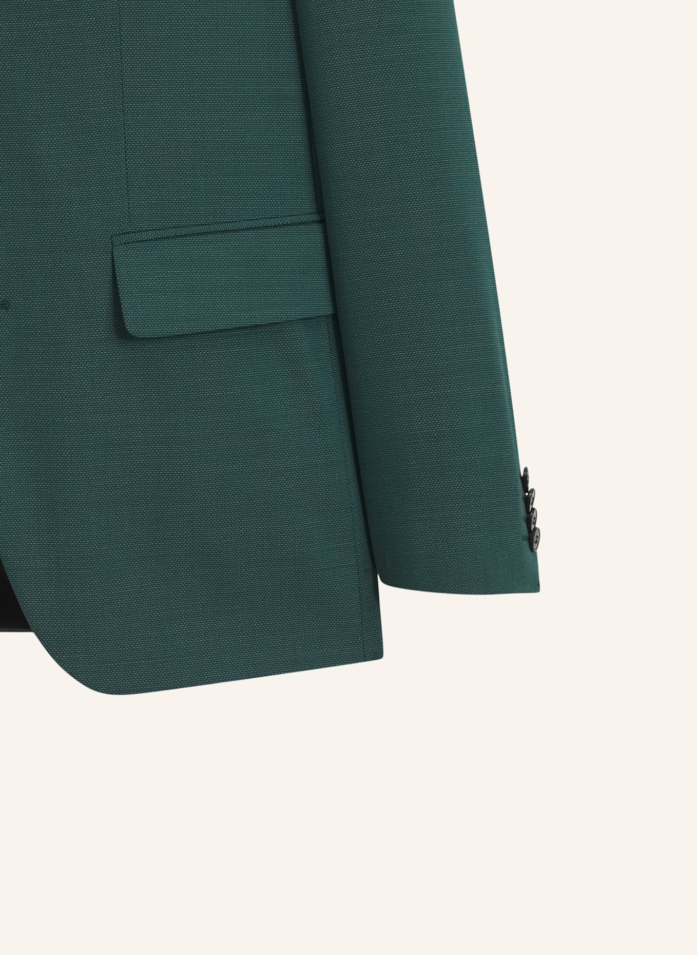 HUGO Business Anzug HENRY-GETLIN253X Slim Fit: DUNKELGRÜN