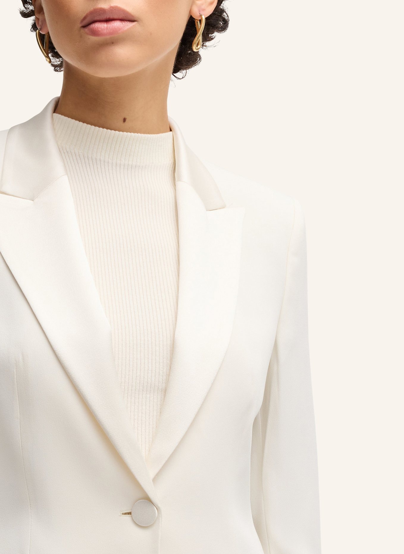BOSS Blazer JIA_TUX Slim Fit: WEISS
