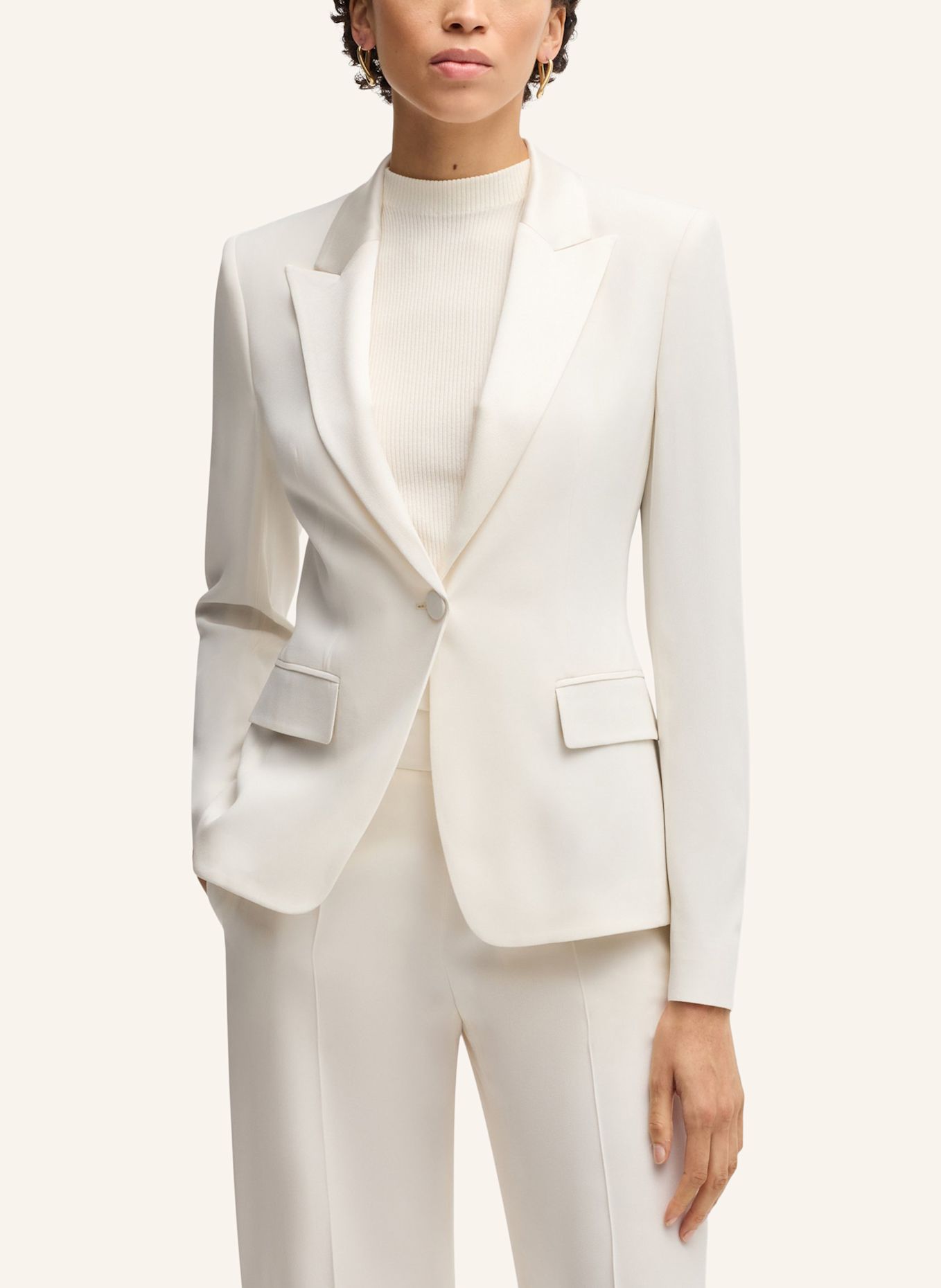 BOSS Blazer JIA_TUX Slim Fit: WEISS