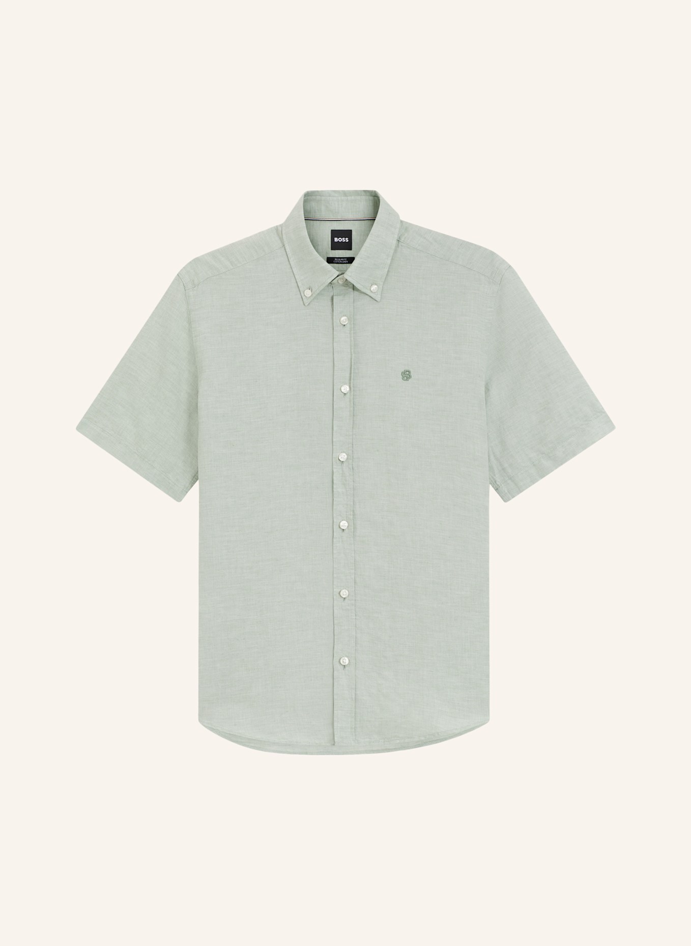 BOSS Casual Hemd H-LIAM-BD-SH-E-C-262 Regular Fit: GRÜN