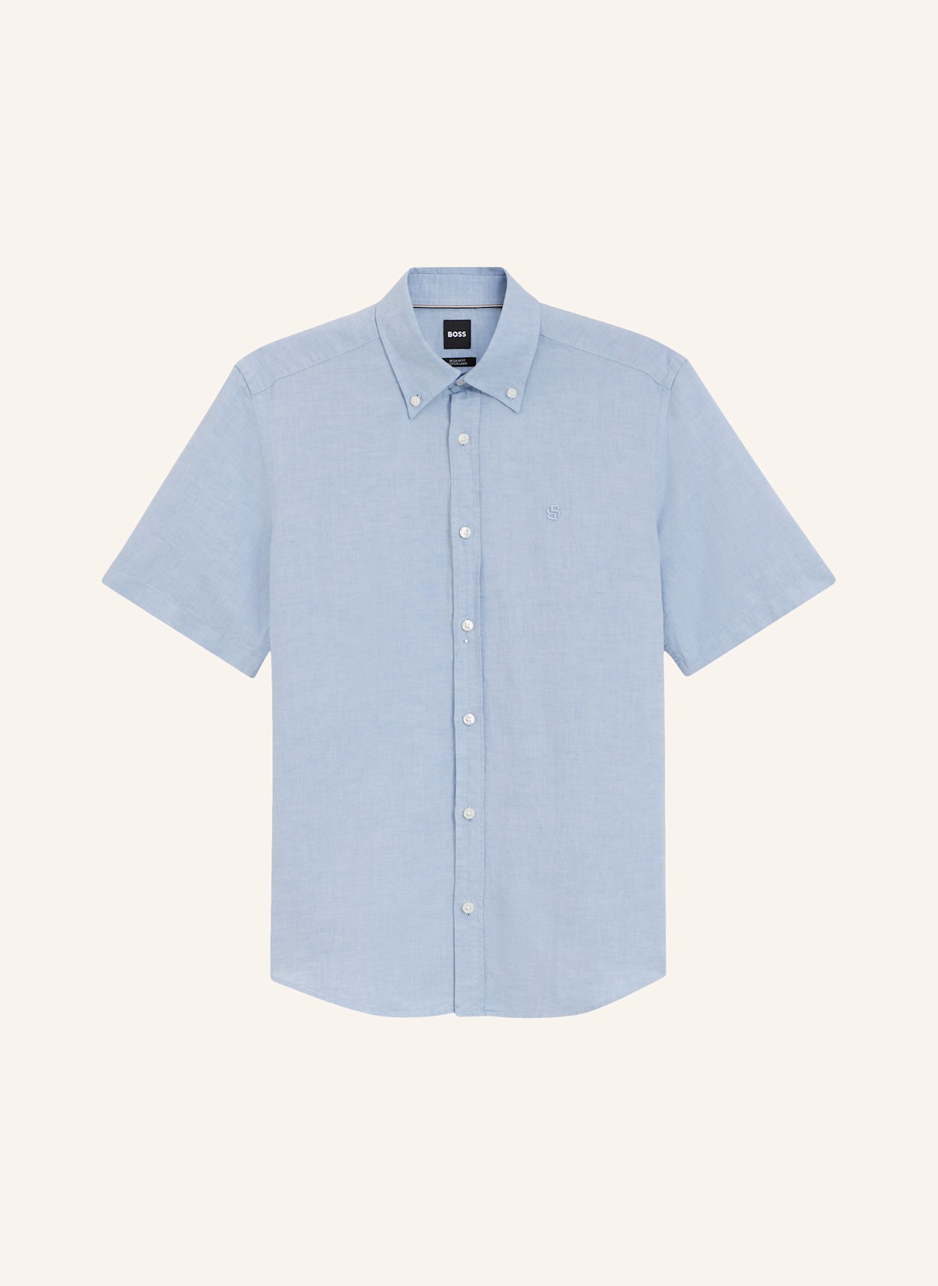 BOSS Casual Hemd H-LIAM-BD-SH-E-C-262 Regular Fit: HELLBLAU