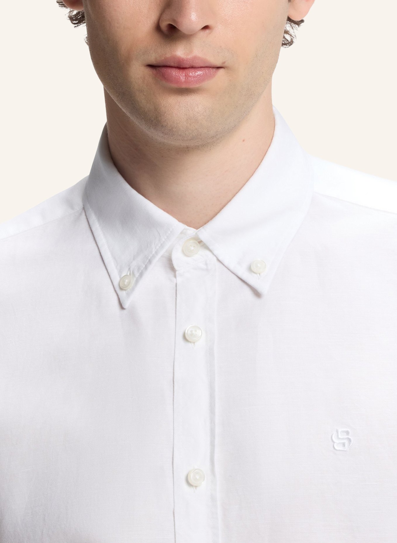 BOSS Casual Hemd H-LIAM-BD-SH-E-C-262 Regular Fit: WEISS