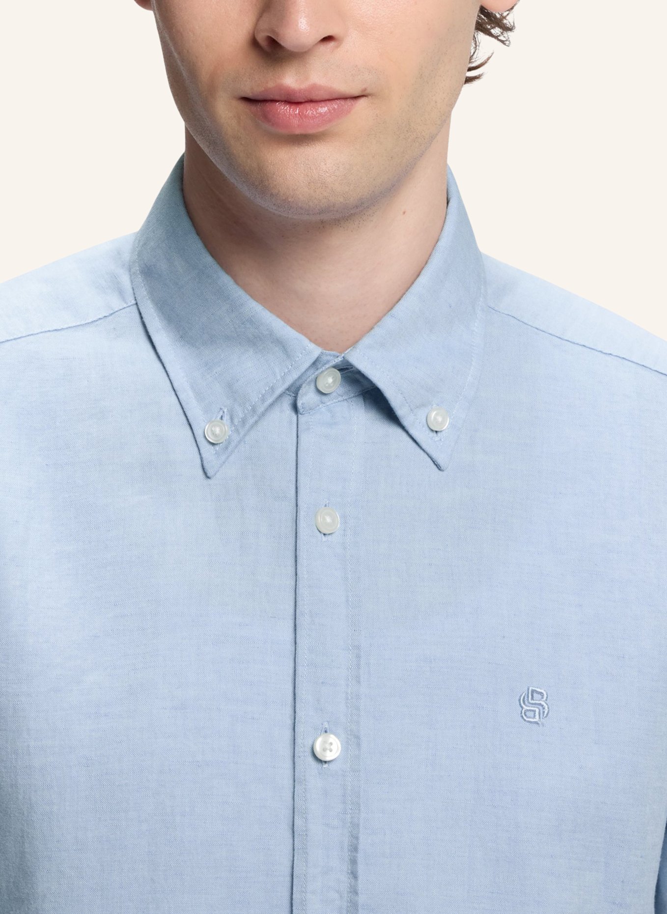 BOSS Casual Hemd H-LIAM-BD-SH-E-C-262 Regular Fit: HELLBLAU