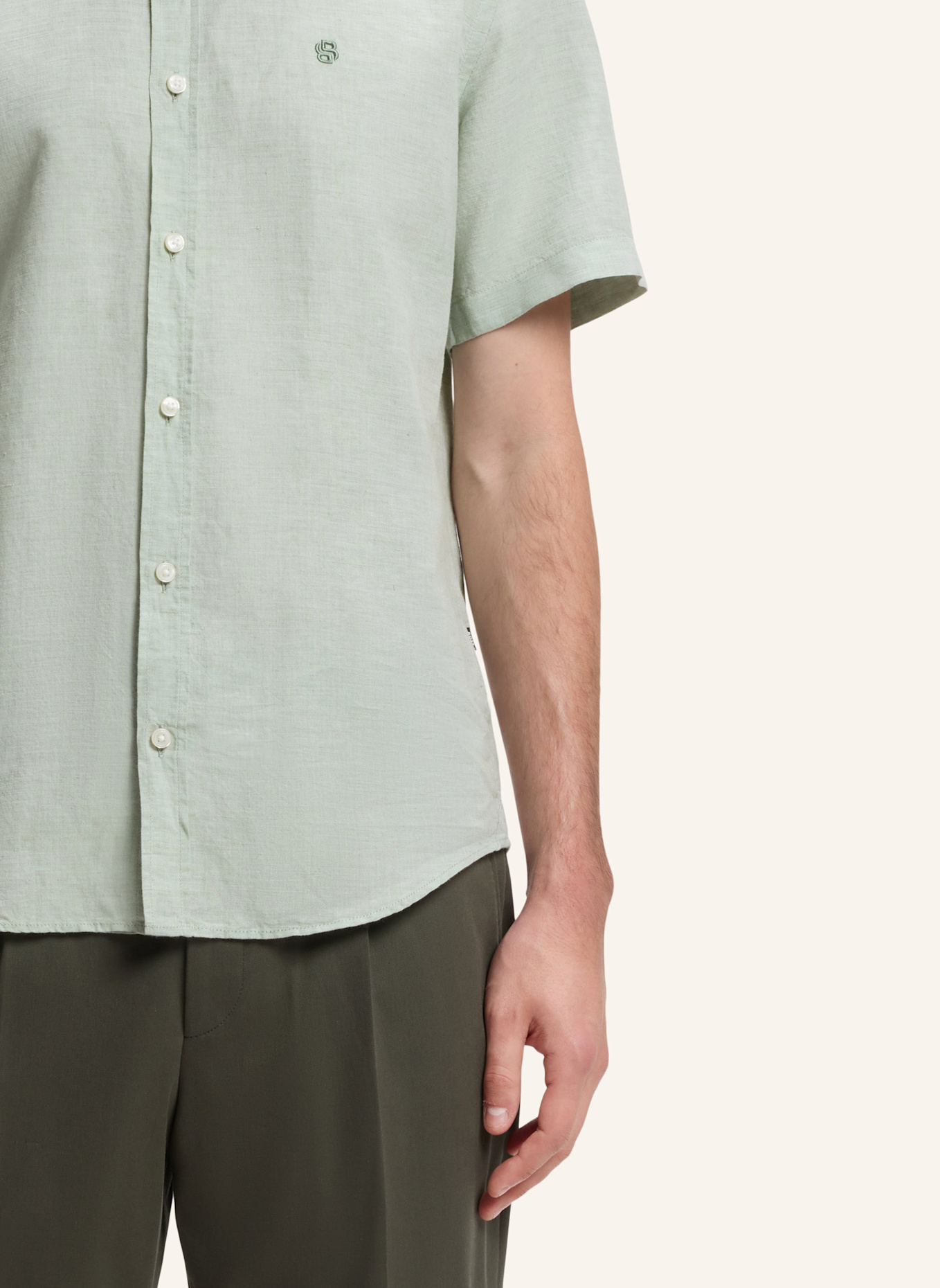 BOSS Casual Hemd H-LIAM-BD-SH-E-C-262 Regular Fit: GRÜN