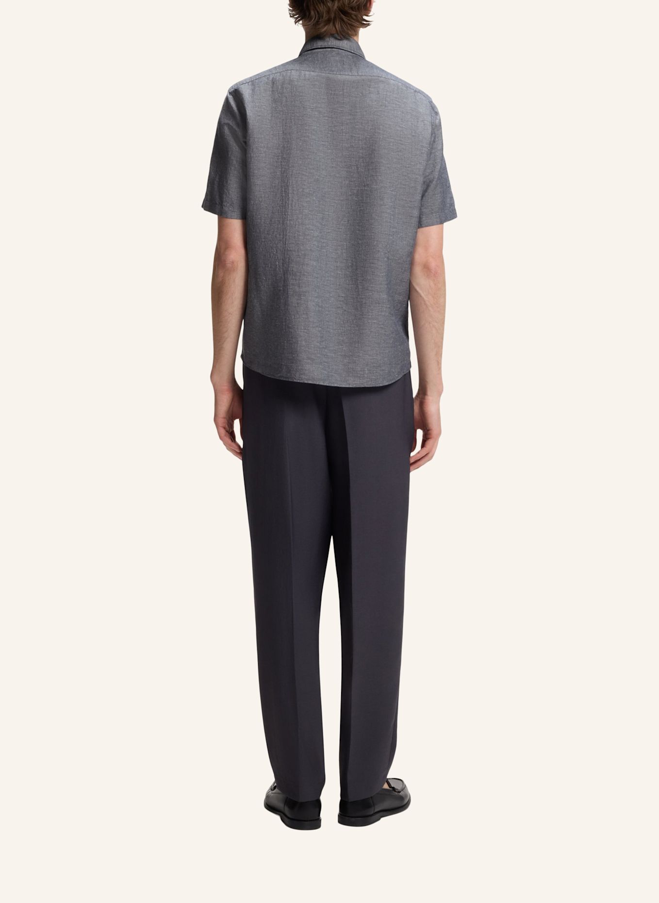 BOSS Casual Hemd H-LIAM-BD-SH-E-C-262 Regular Fit: DUNKELBLAU