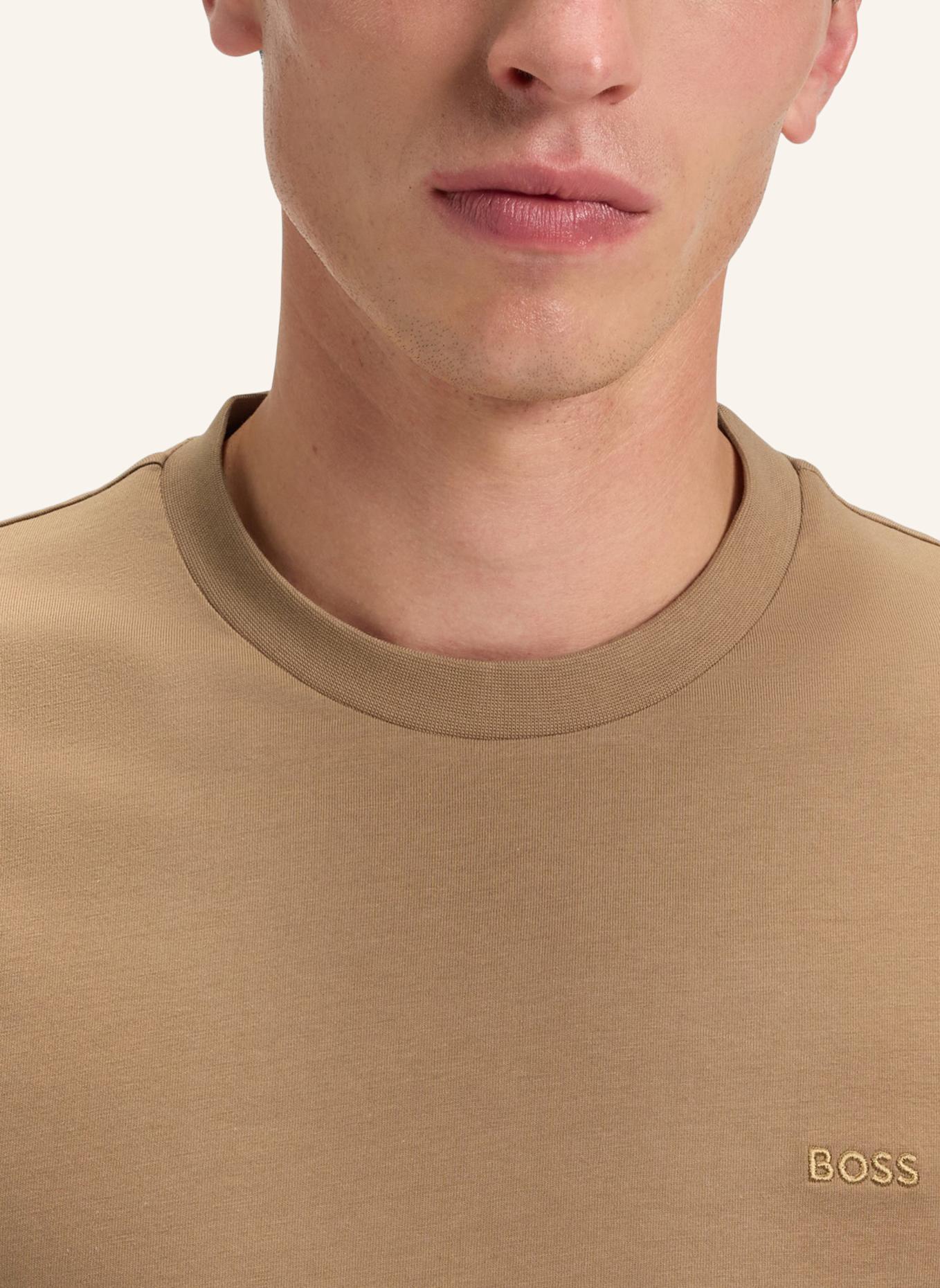 BOSS T-Shirt THOMPSON 250_IN Regular Fit: BEIGE