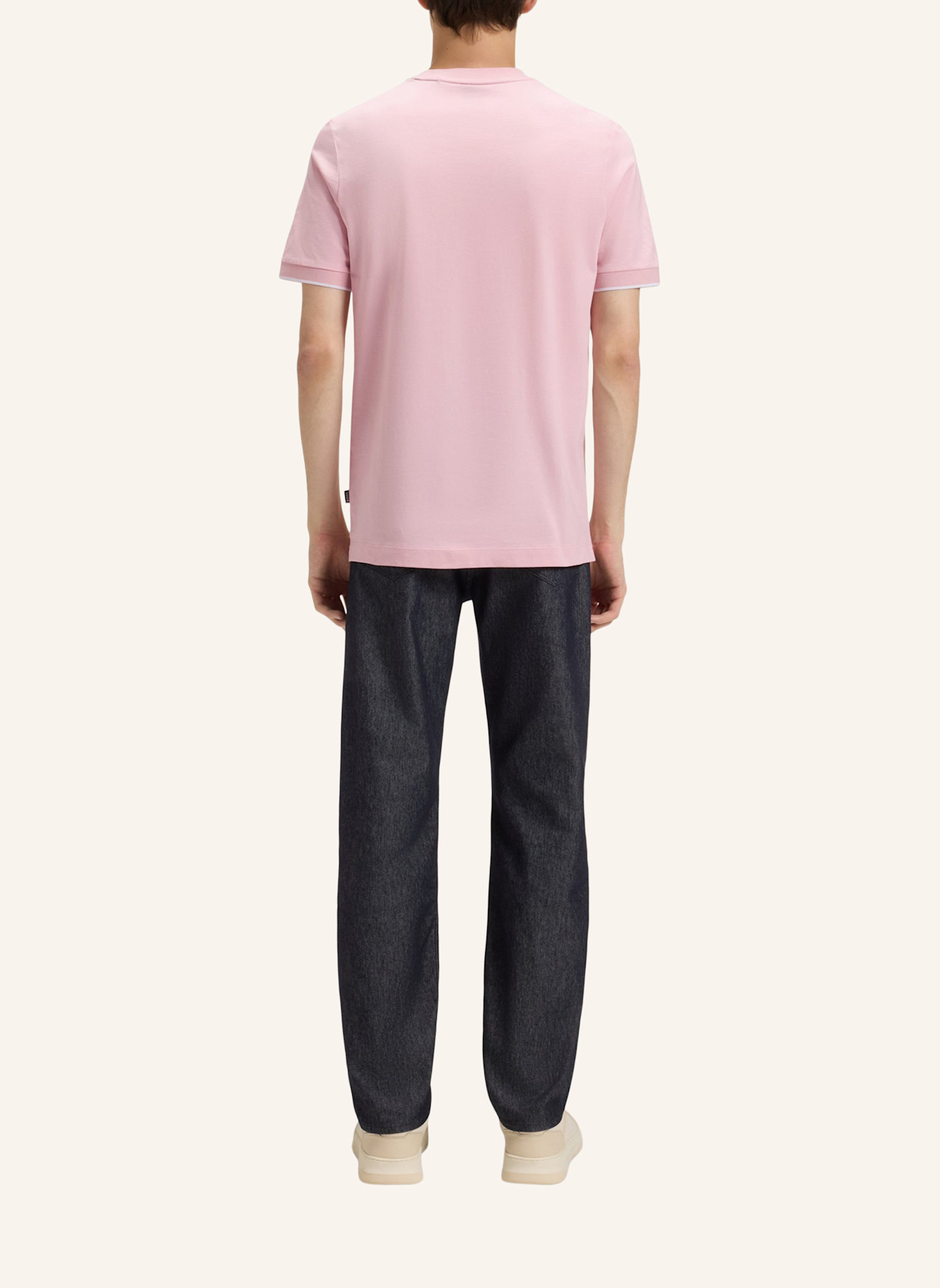 BOSS T-Shirt THOMPSON 250_IN Regular Fit: HELLROSA