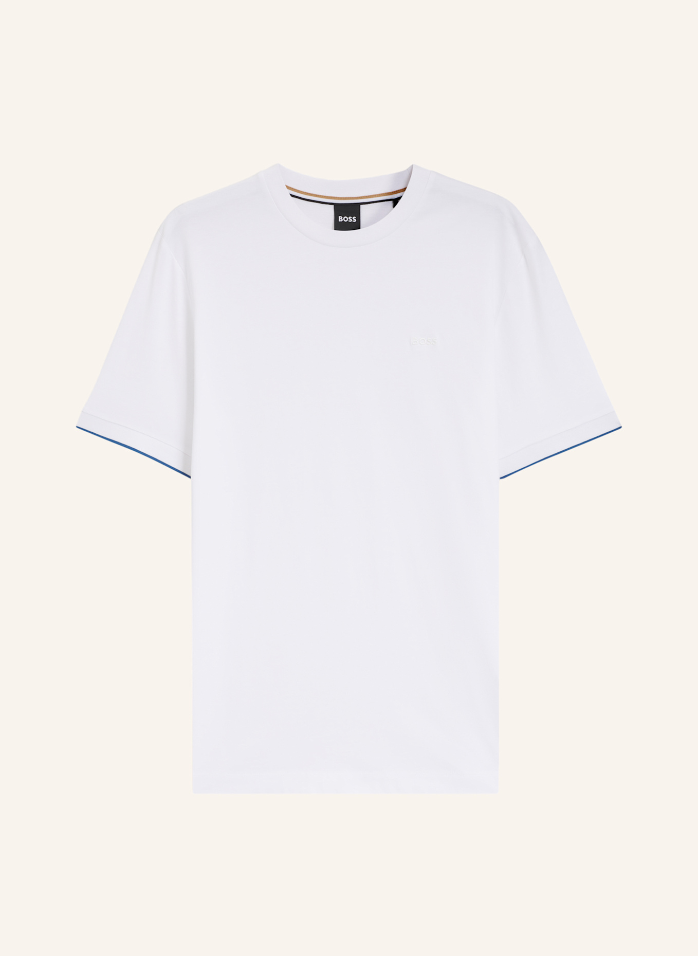 BOSS T-Shirt THOMPSON 250_IN Regular Fit: WEISS