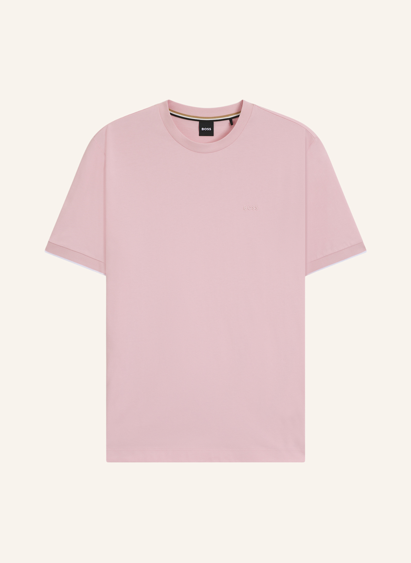BOSS T-Shirt THOMPSON 250_IN Regular Fit: HELLROSA