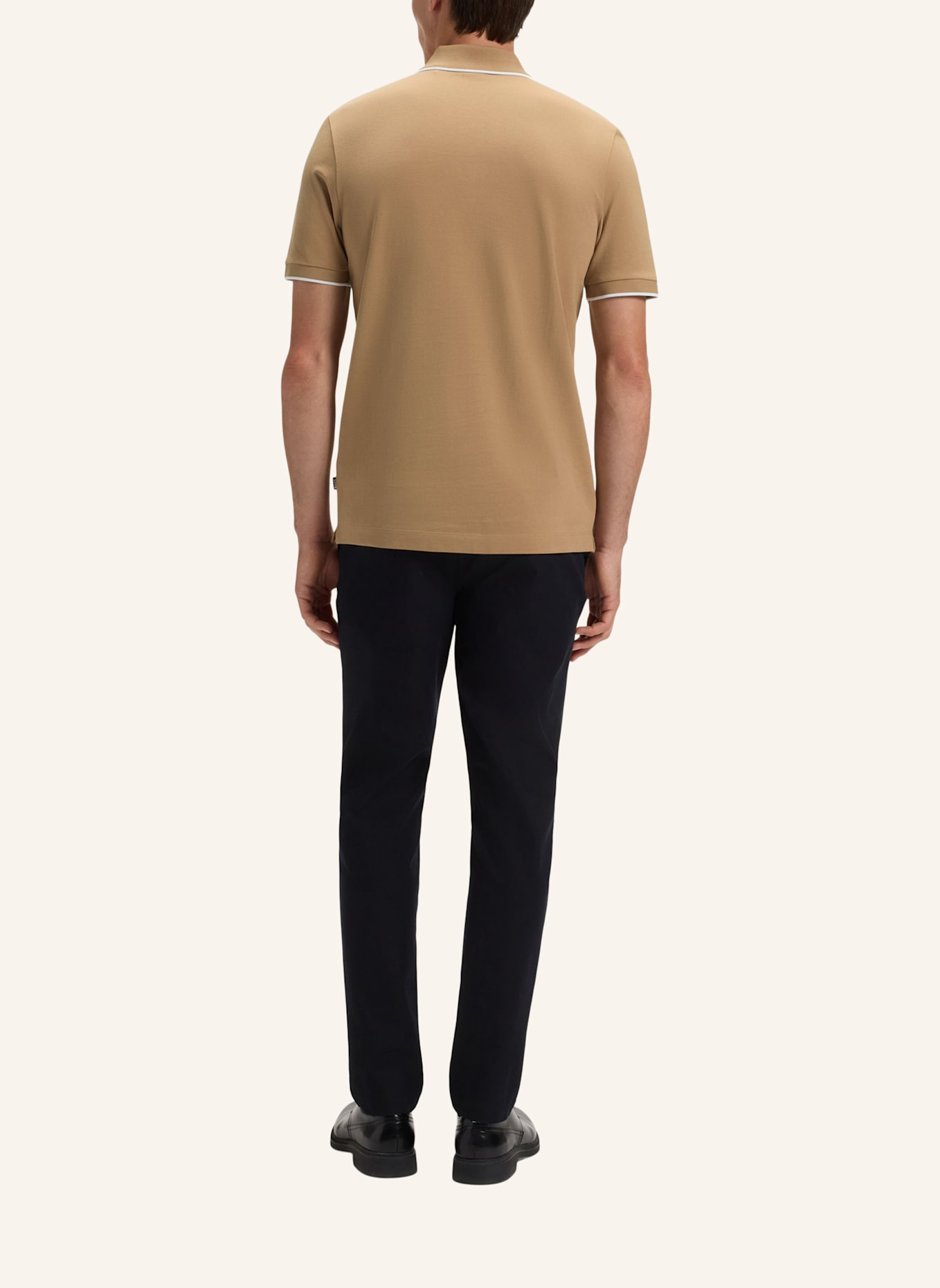 BOSS Poloshirt PARLAY 250_IN Regular Fit: BEIGE
