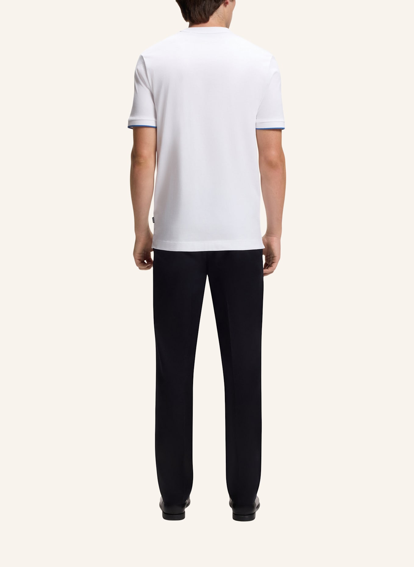 BOSS T-Shirt THOMPSON 250_IN Regular Fit: WEISS