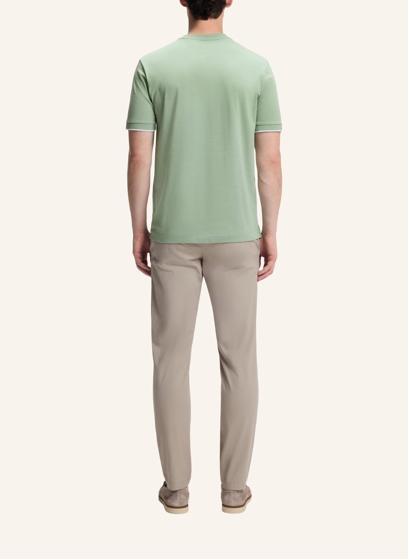 BOSS T-Shirt THOMPSON 250_IN Regular Fit: GRÜN