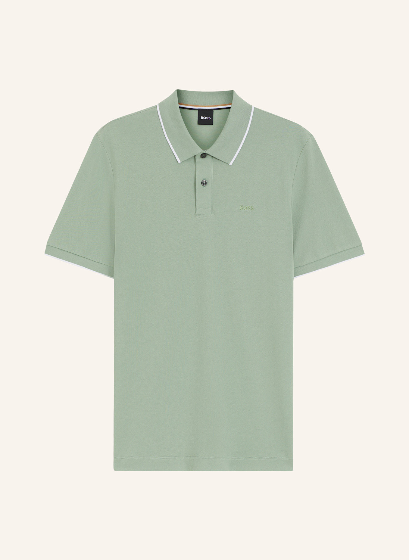 BOSS Poloshirt PARLAY 250_IN Regular Fit: GRÜN