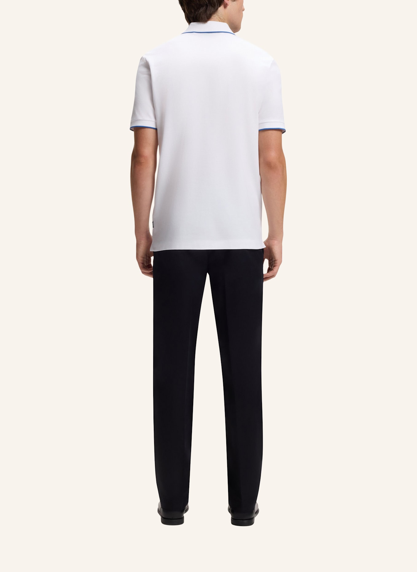 BOSS Poloshirt PARLAY 250_IN Regular Fit: WEISS