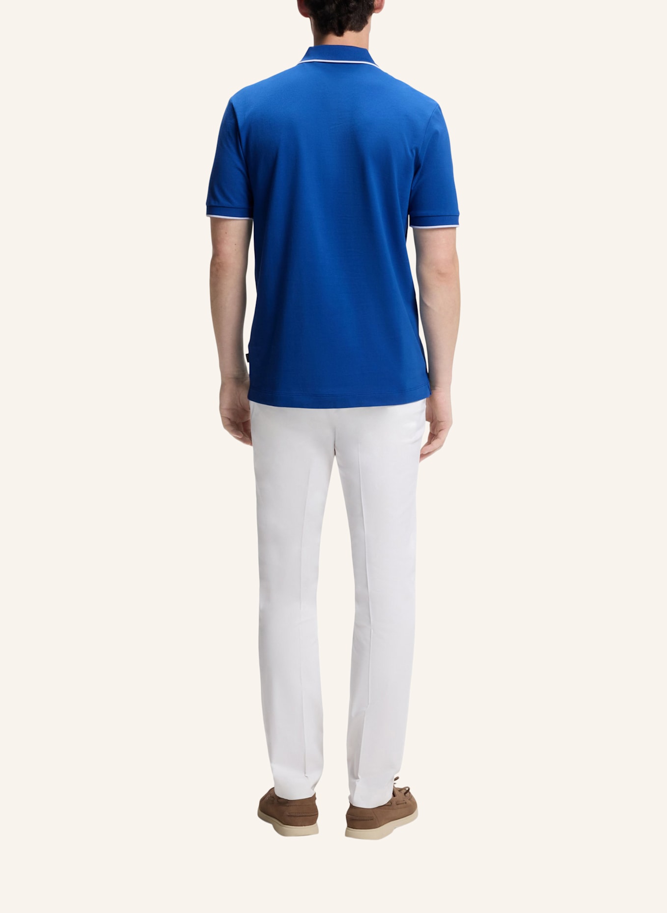 BOSS Poloshirt PARLAY 250_IN Regular Fit: BLAU
