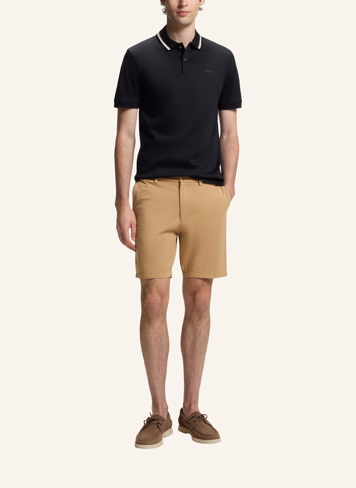 BOSS Short H-KANE1-SHORTS: BEIGE