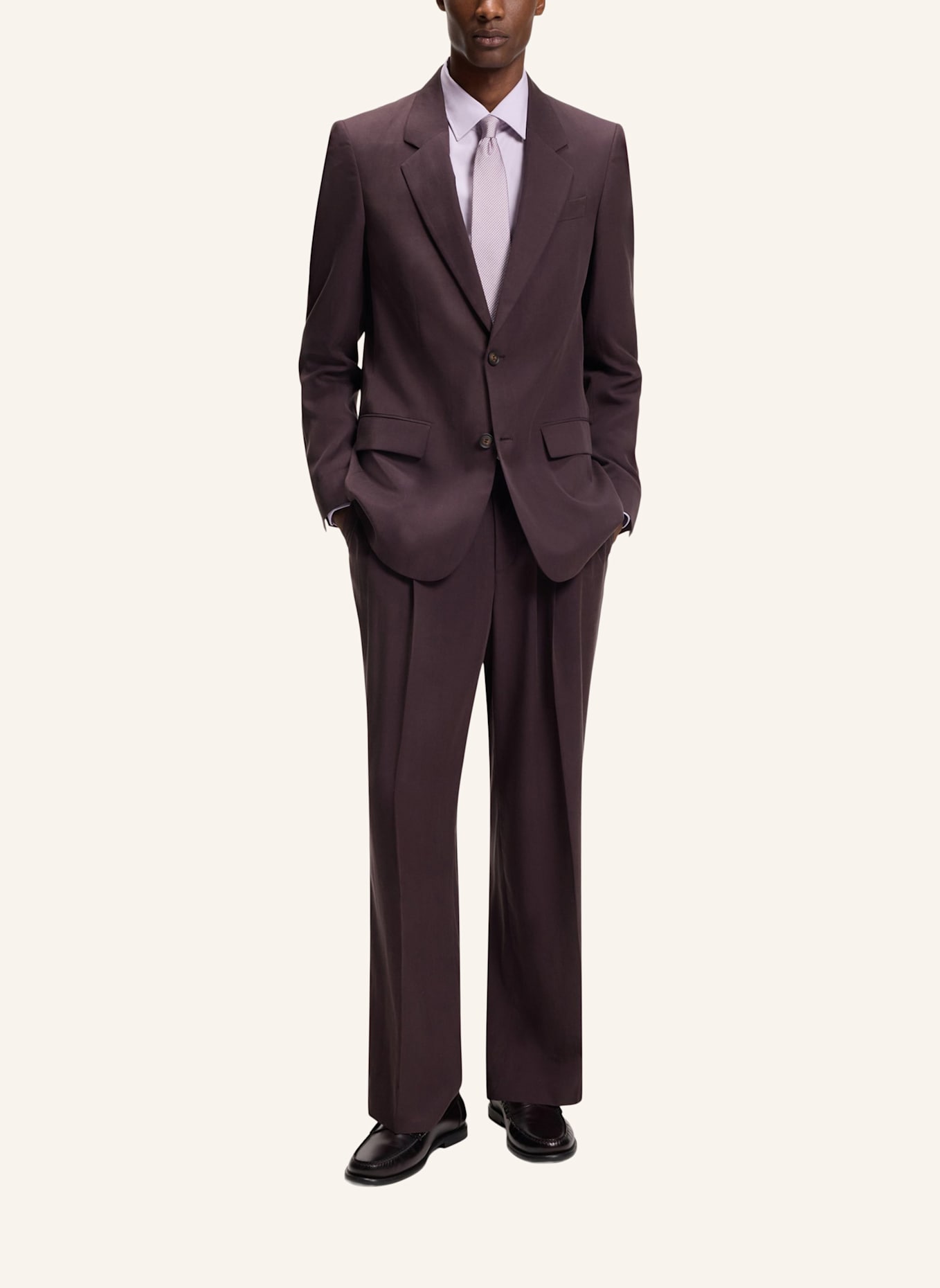 BOSS Hemd HANK Slim Fit: LILA