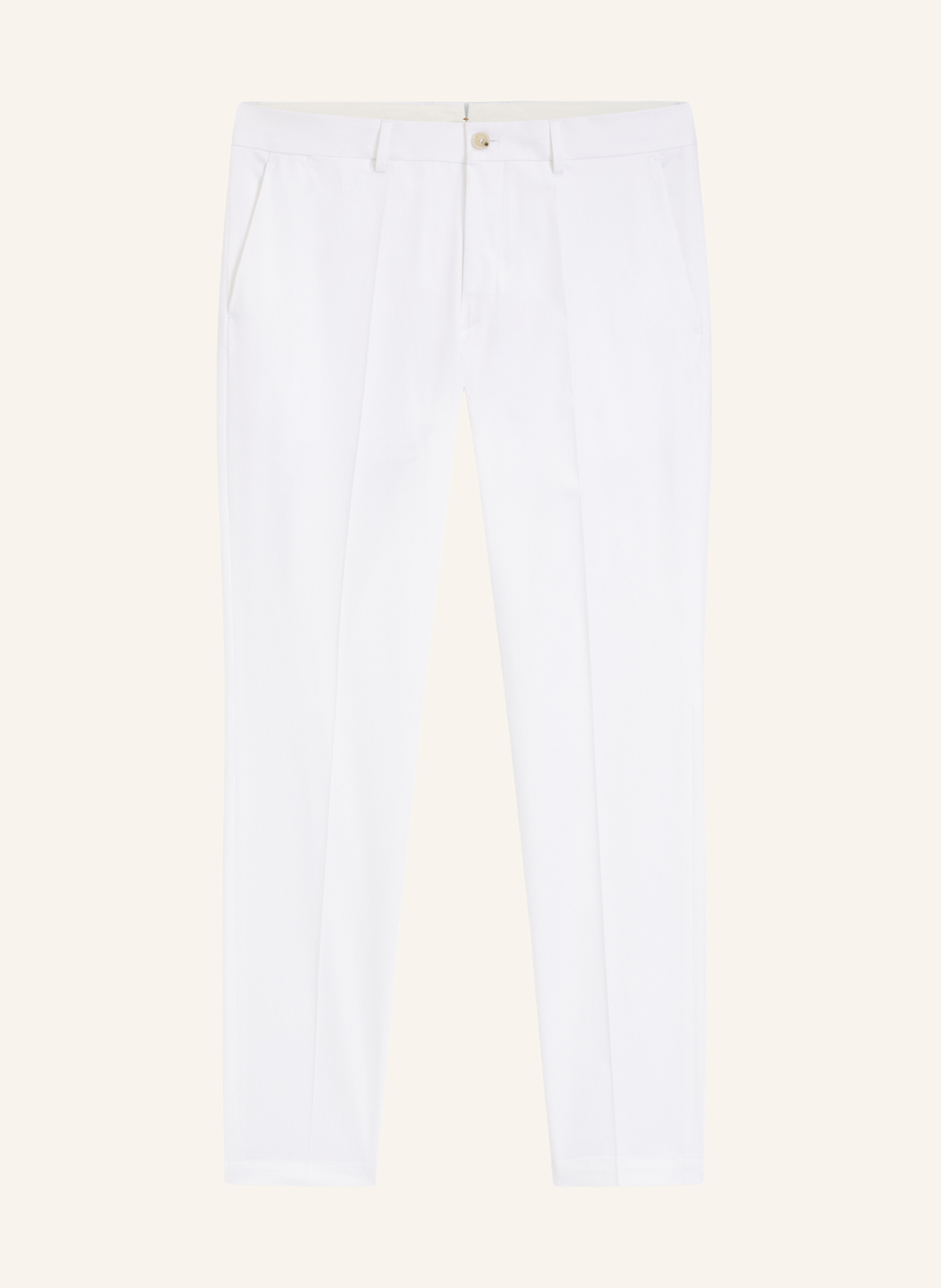 BOSS Business Hose L-KAITON1L-253 Slim Fit: WEISS