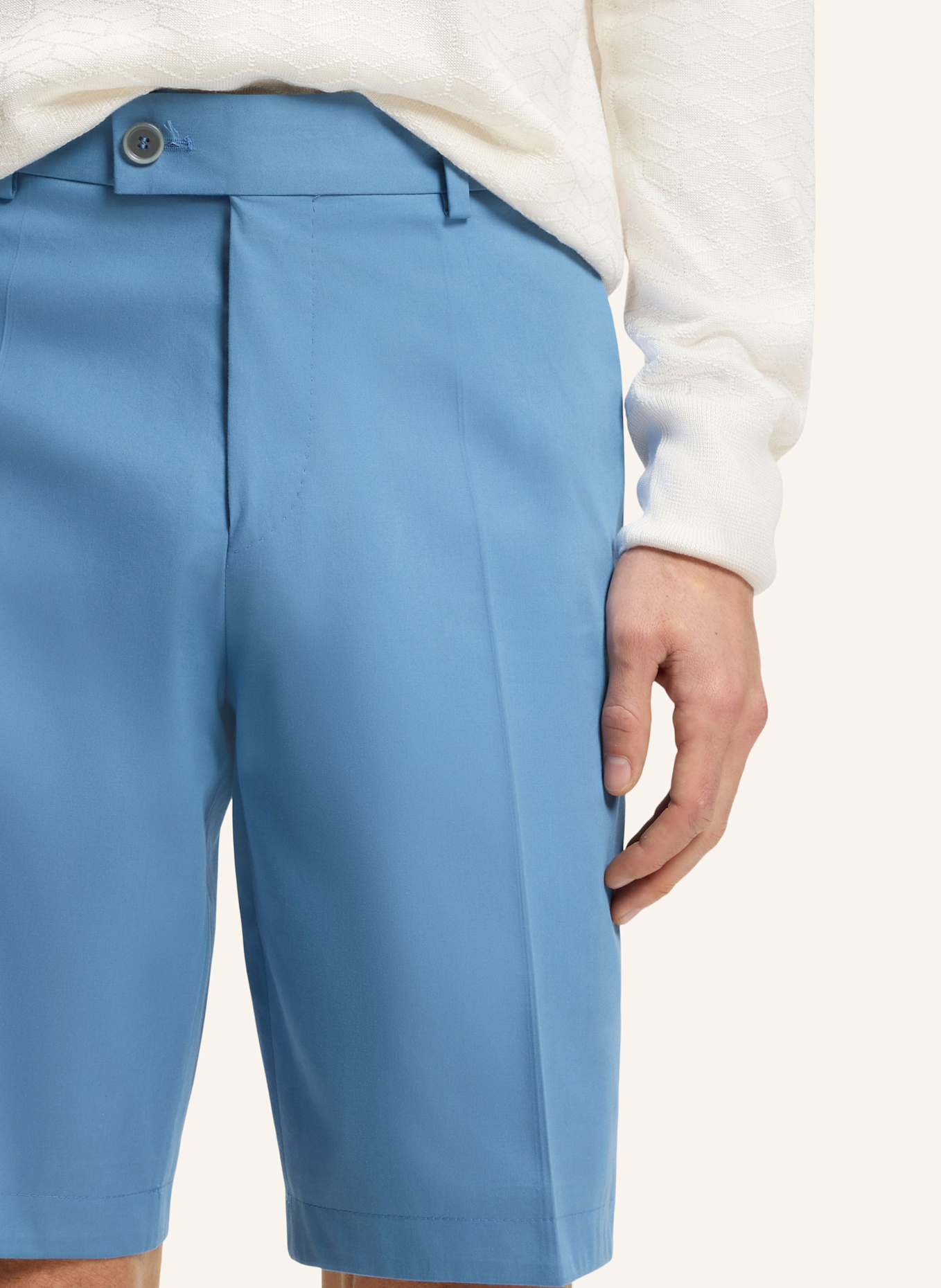 BOSS Short L-PEETL-S-252 Tapered Fit: BLAU