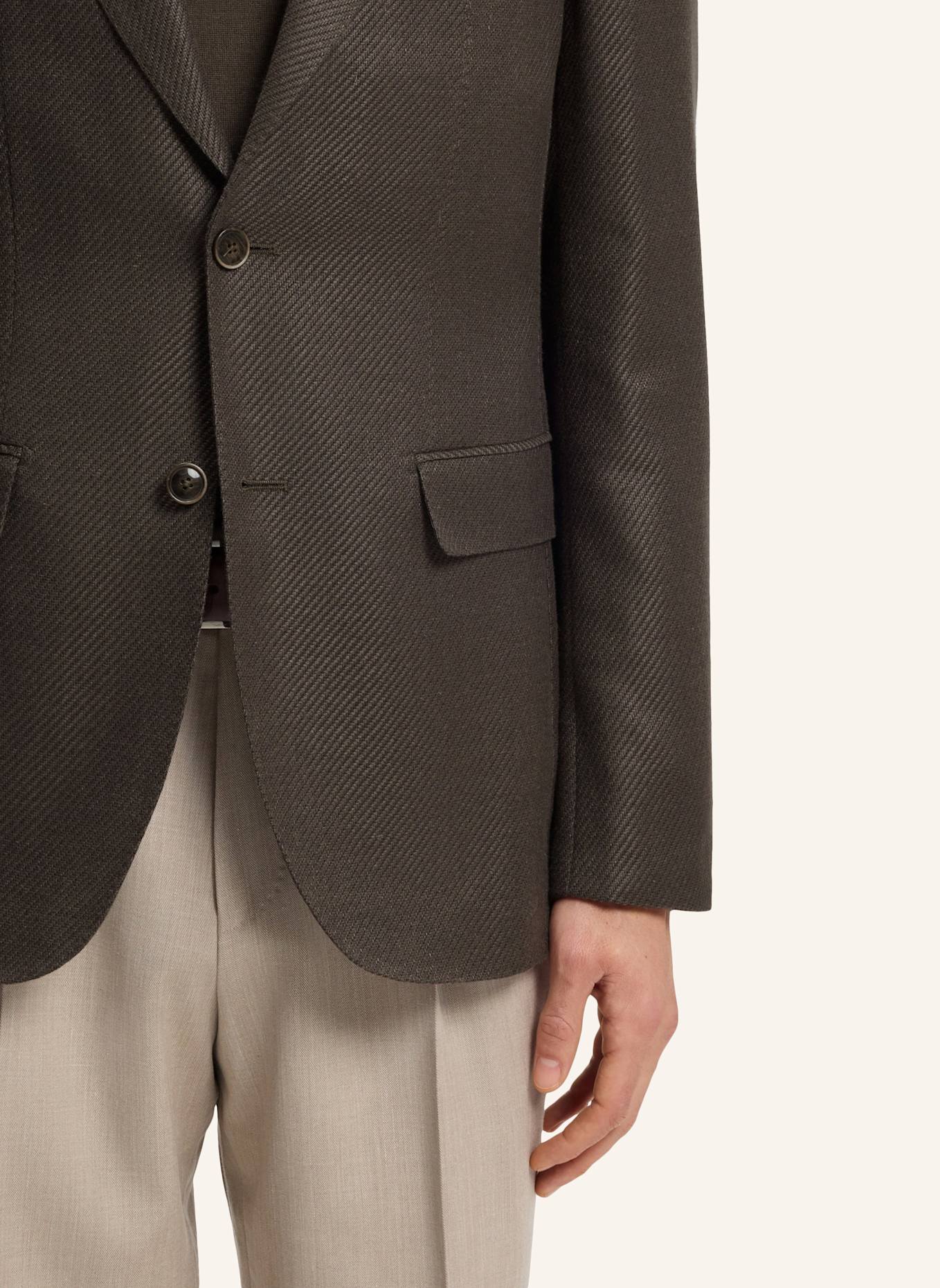 BOSS Blazer L-JEFF-FP-253 Regular Fit: BRAUN