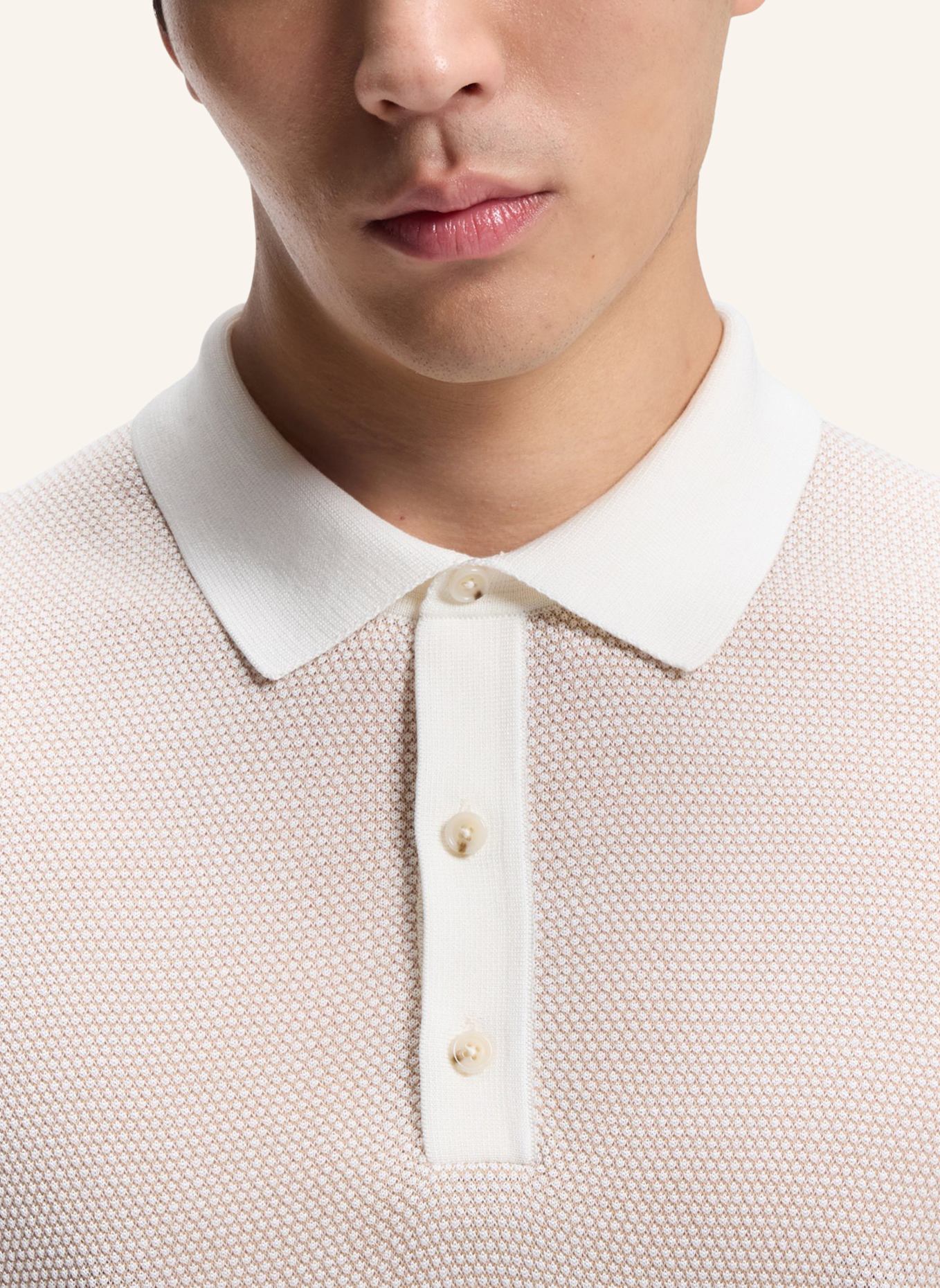 BOSS Pullover L-NALDO Regular Fit: WEISS