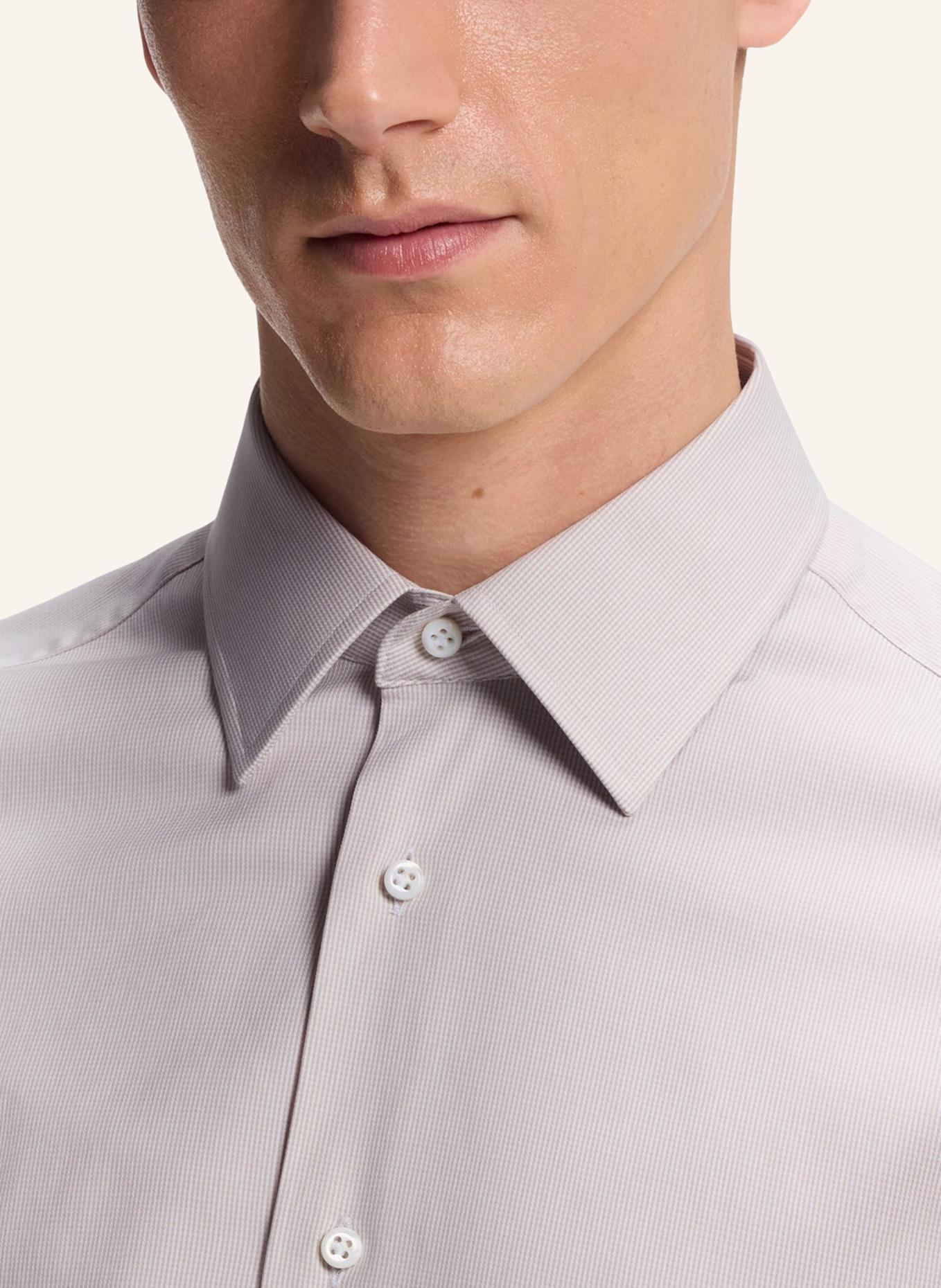BOSS Business Hemd L-HAYS-KENT-C1-243 Slim Fit: BEIGE