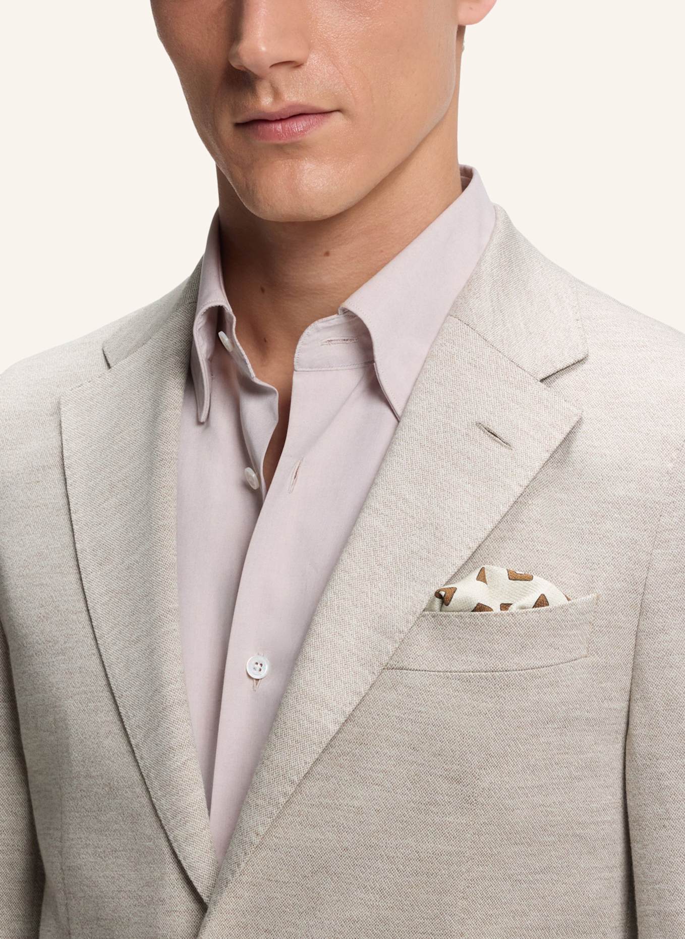 BOSS Blazer L-HESTON-J-2PP-263 Slim Fit: BEIGE