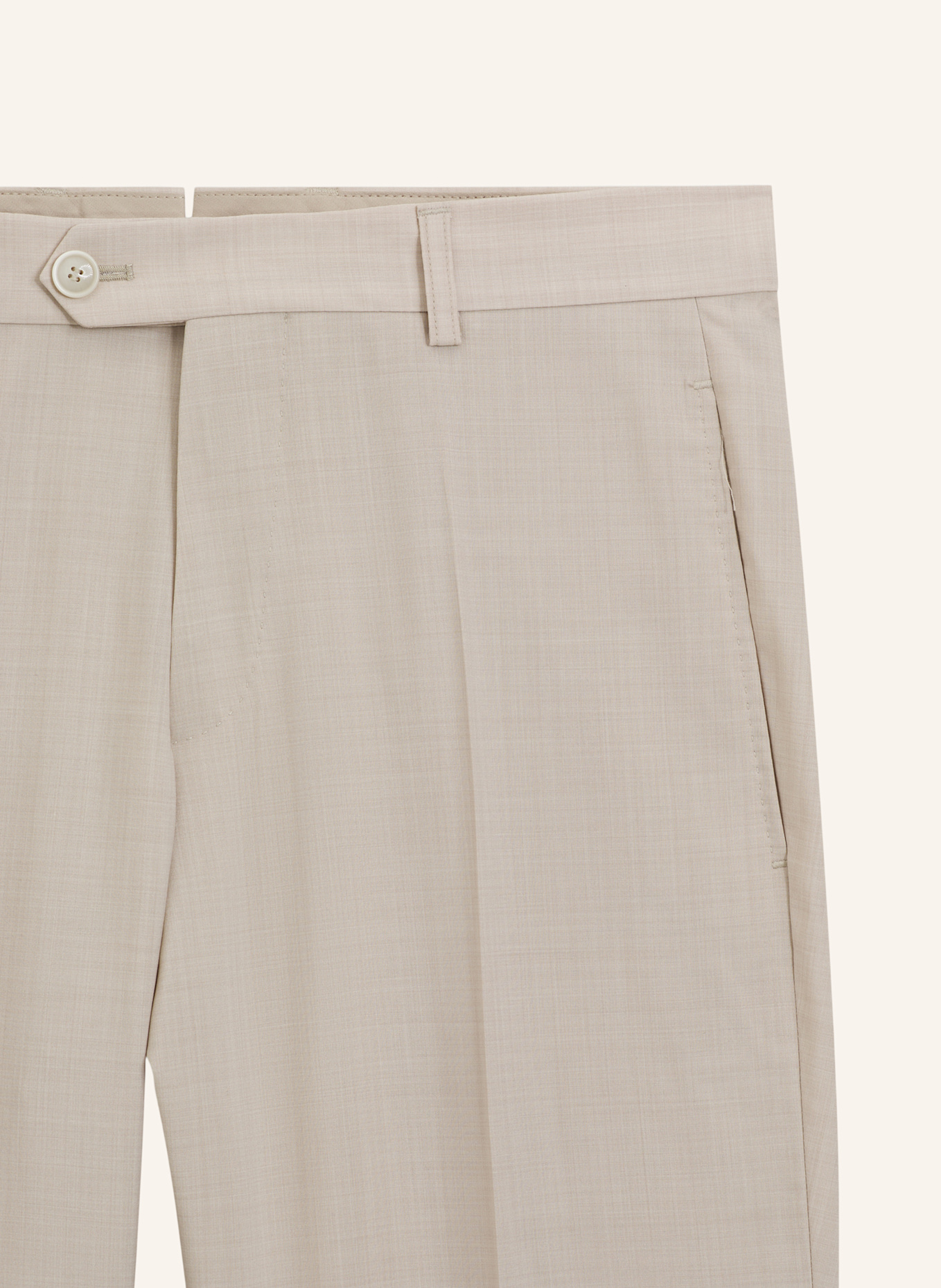 BOSS Business Hose L-PEET-FLAT-253 Tapered Fit: BEIGE