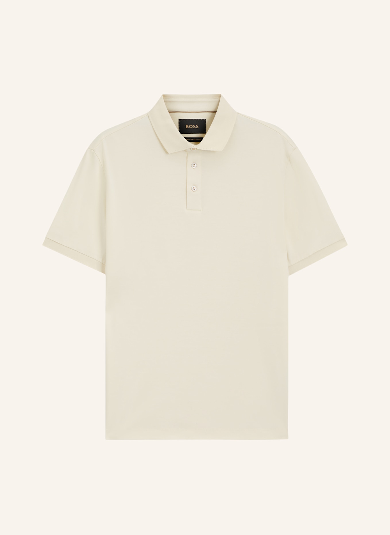 BOSS Poloshirt L-PERRY 14 Regular Fit: HELLGELB