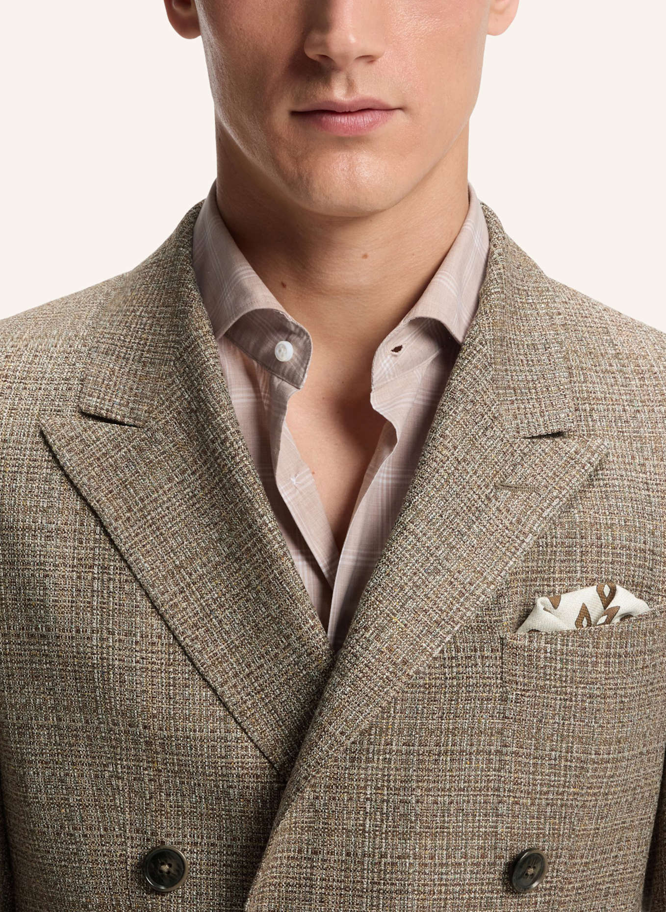 BOSS Blazer L-JEFF-DB-HL-262 Regular Fit: BRAUN