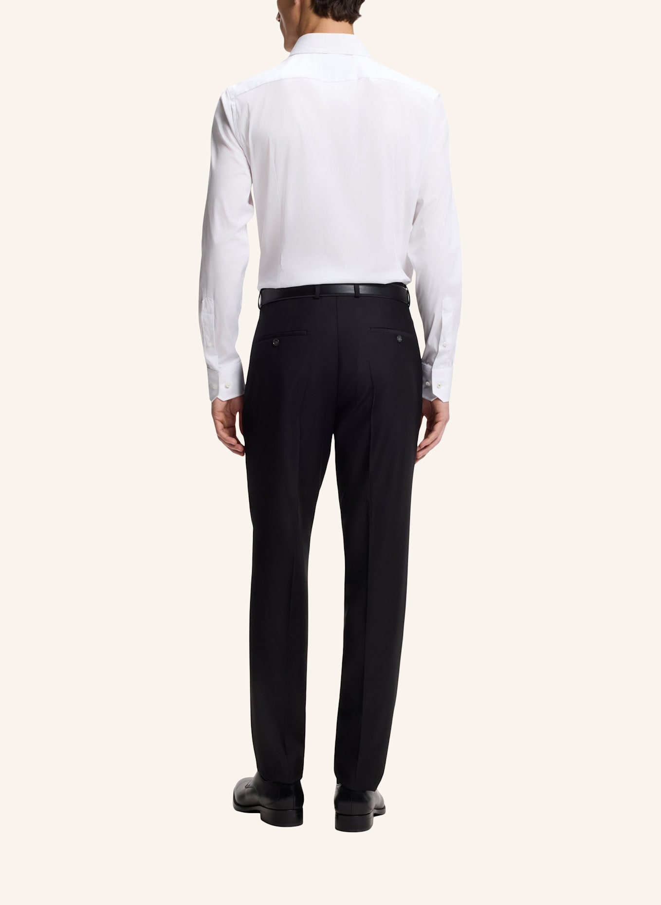 BOSS Business Hemd L-HAYS-KENT-C1-243 Slim Fit: WEISS