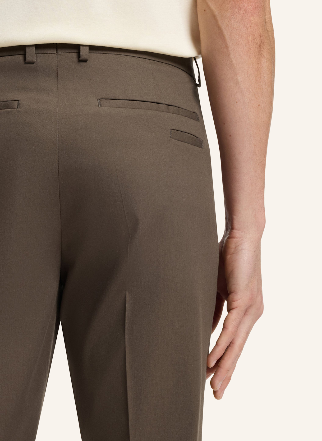 BOSS Business Hose L-KAITON1L-253 Slim Fit: BRAUN