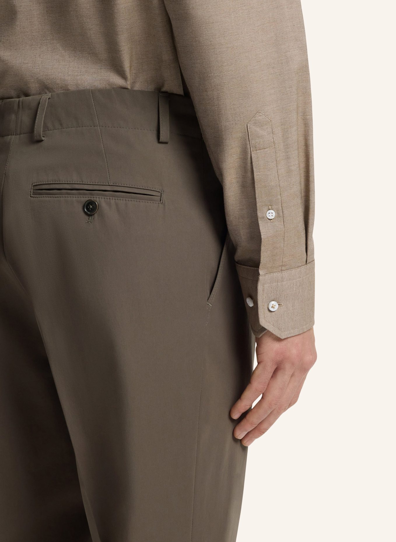 BOSS Business Hose L-KENTL-263 Straight Fit: BRAUN
