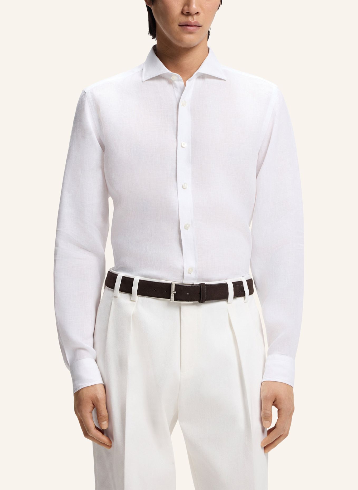 BOSS Hemd C-LIAM-SP-262 Regular Fit: WEISS