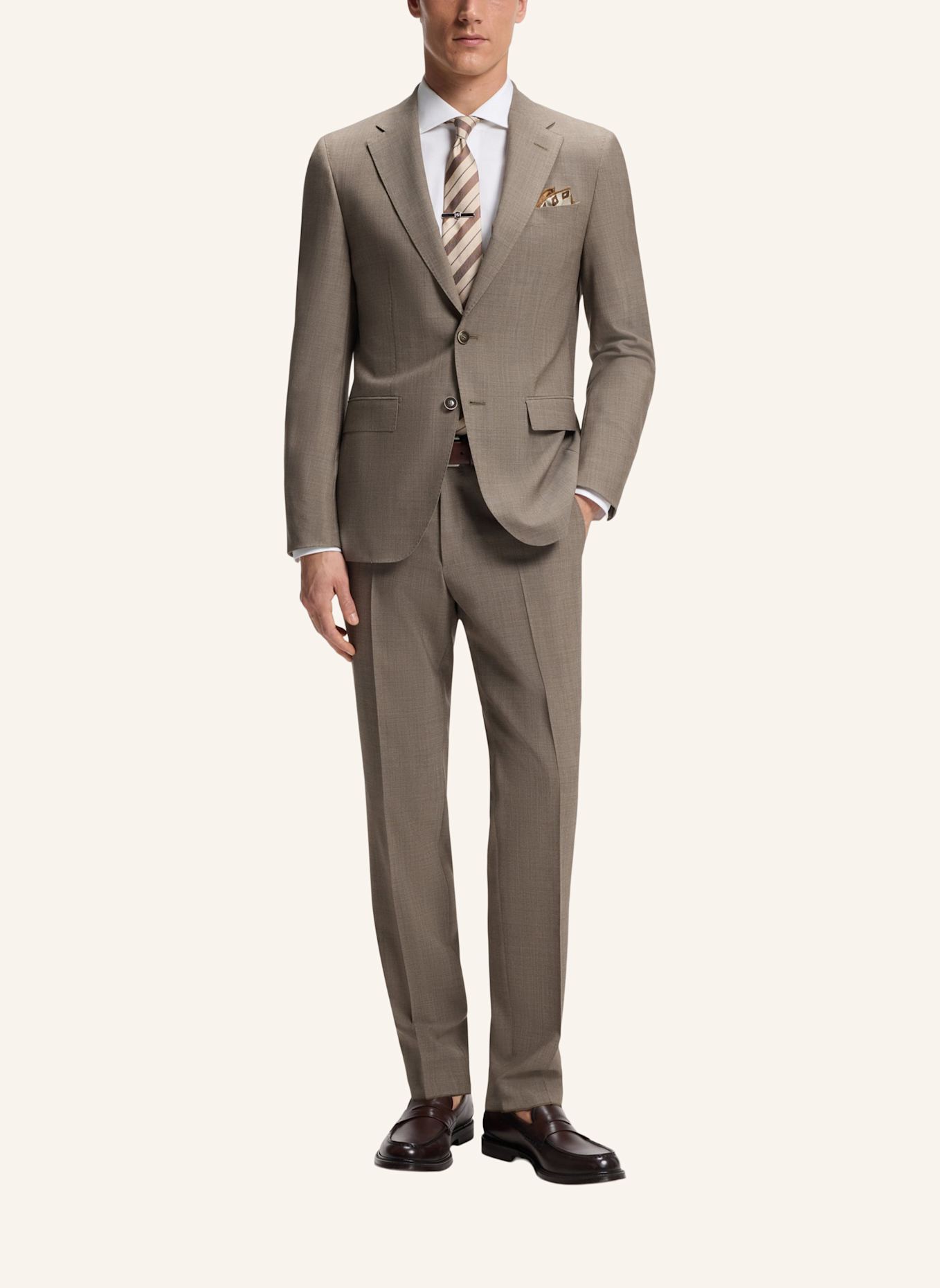 BOSS Business Anzug L-HARVERS-2PCS-241 Slim Fit