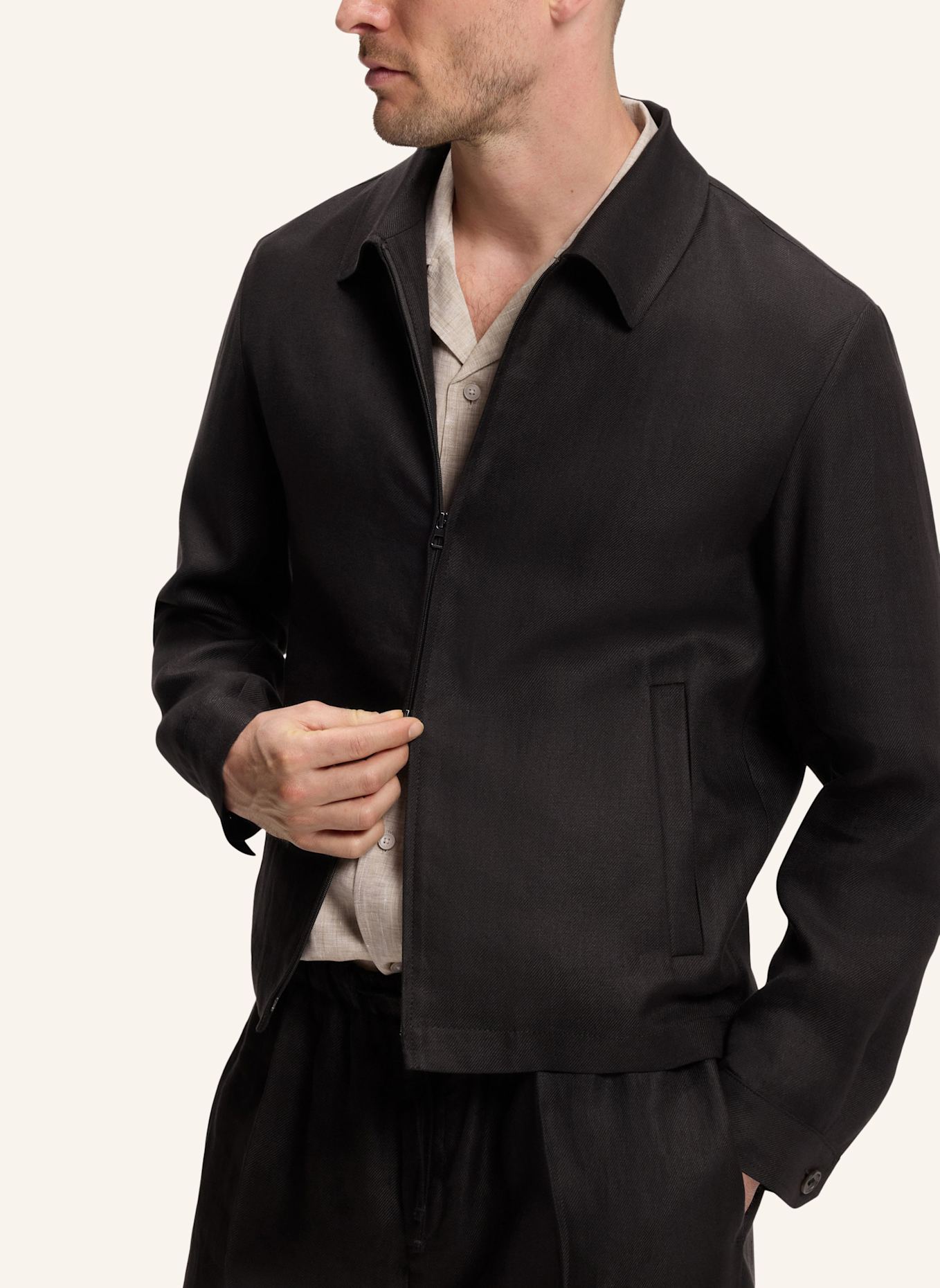 BOSS Blazer WING-JACKET-262_DB Relaxed Fit