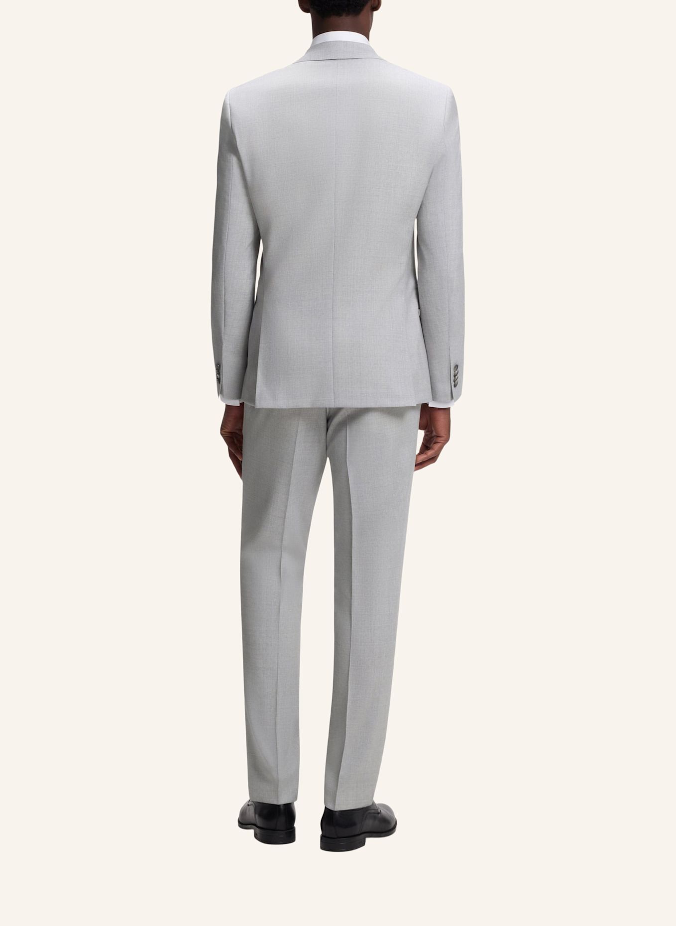 BOSS Anzug H-HUGE-2PCS-263 Slim Fit: GRAU