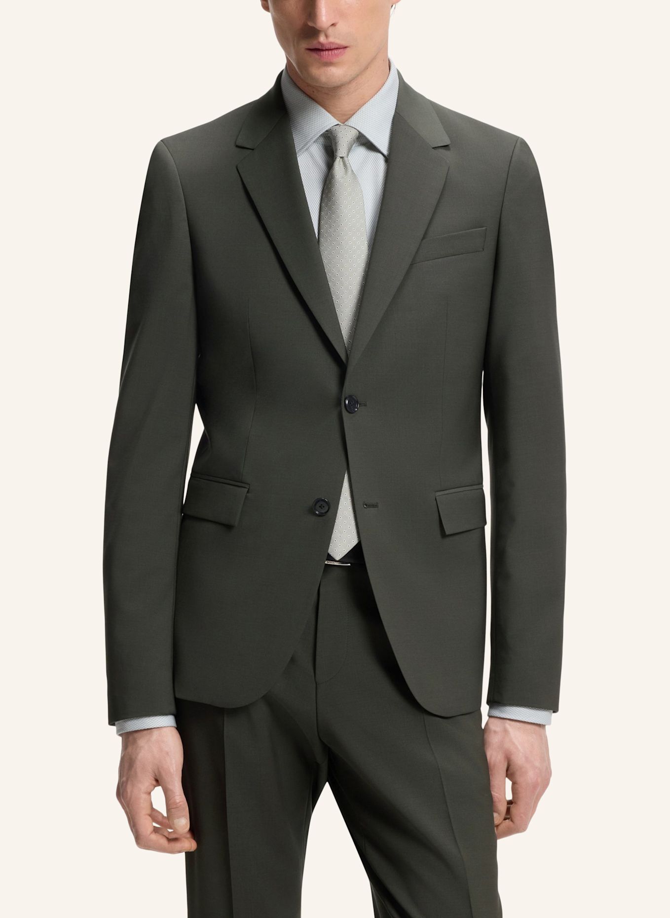 BOSS Anzug H-HOUSTON-2PCS-263 Slim Fit: GRÜN