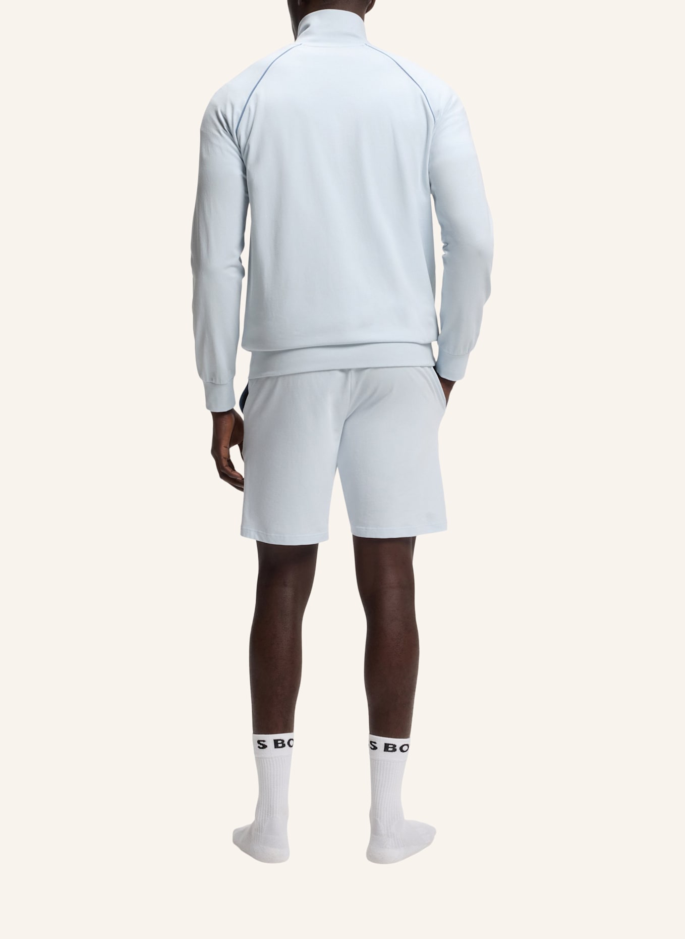 BOSS Loungewear Jacke MIX&MATCH JACKET Z Regular Fit