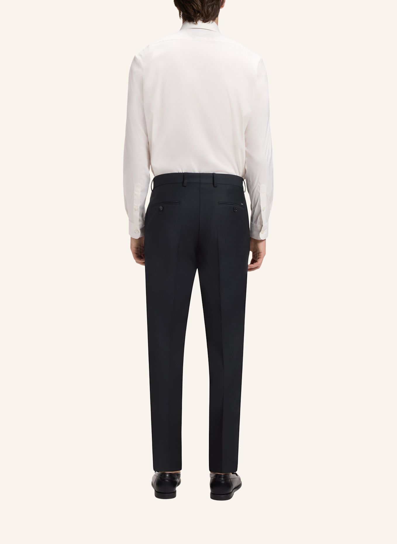 BOSS Businesshose H-GEORGE-263 Slim Fit: DUNKELBLAU