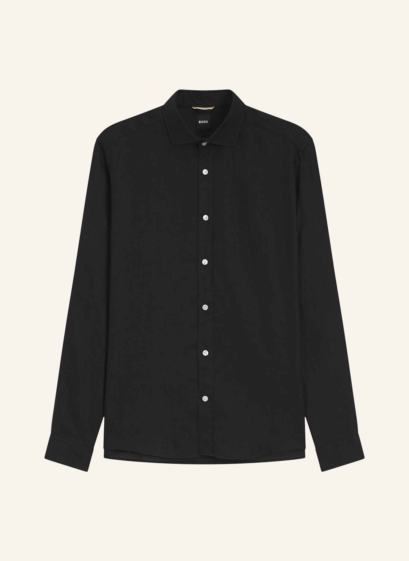 BOSS Casual Hemd C-LIAM-SP-262 Regular Fit: SCHWARZ