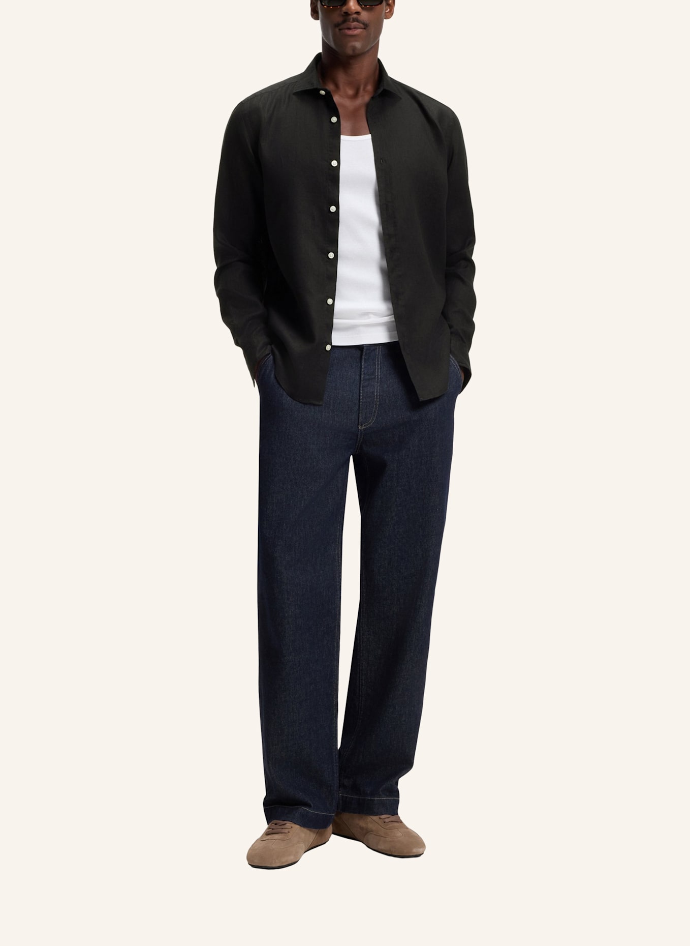 BOSS Casual Hemd C-LIAM-SP-262 Regular Fit: SCHWARZ